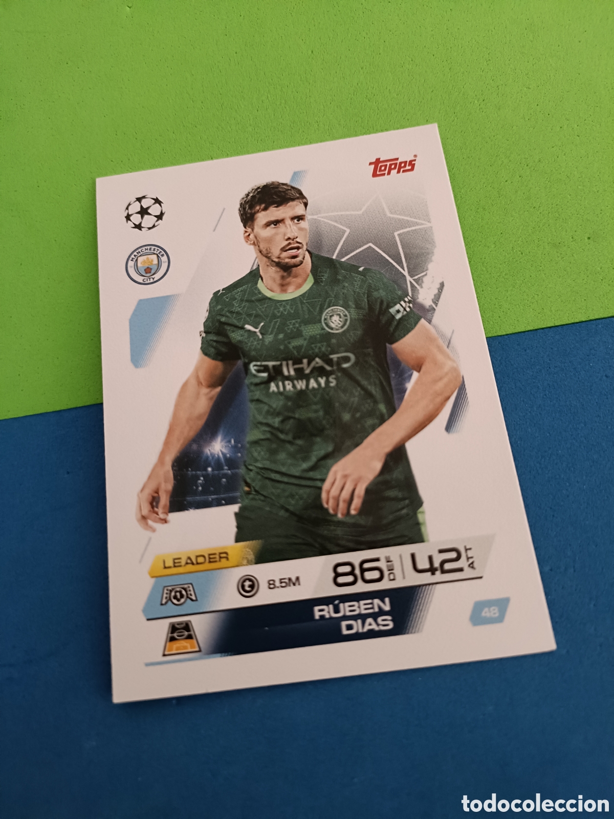 Cromos de F&uacute;tbol: Topps Match Attax 2025 2026 - 48 Rub&eacute;n Dias