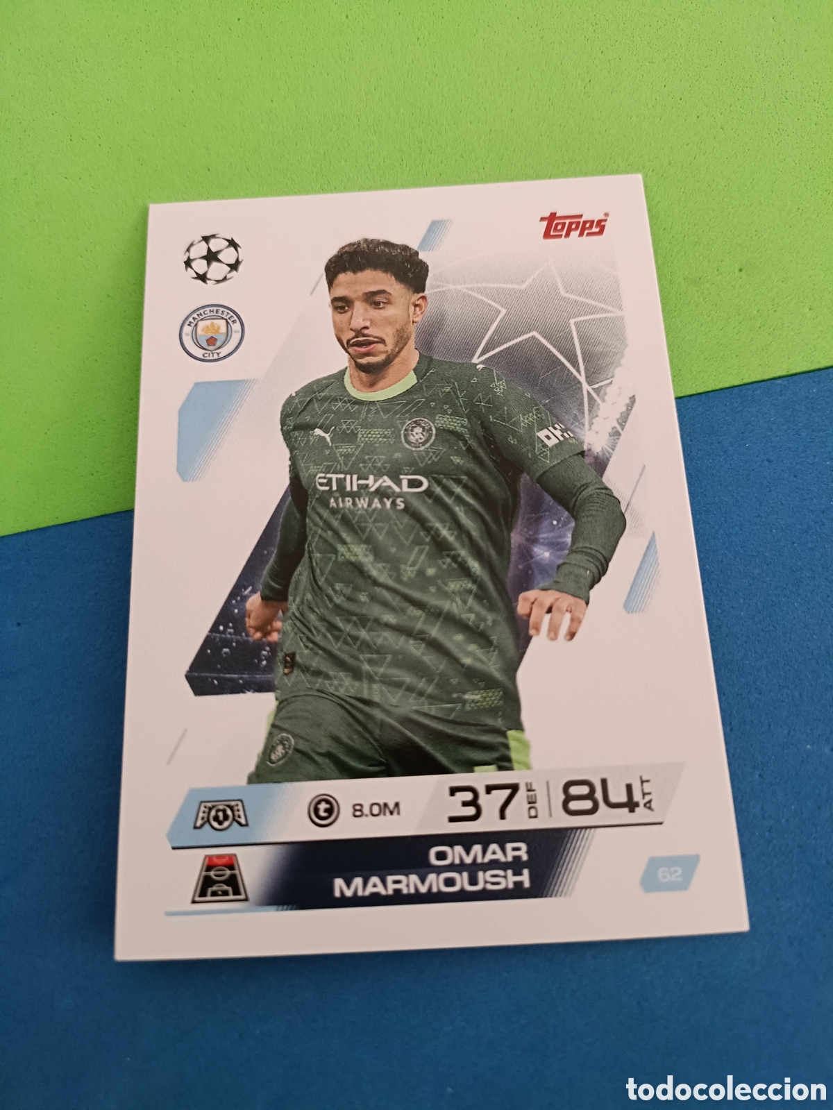 Cromos de F&uacute;tbol: Topps Match Attax 2025 2026 - 62 Marmoush