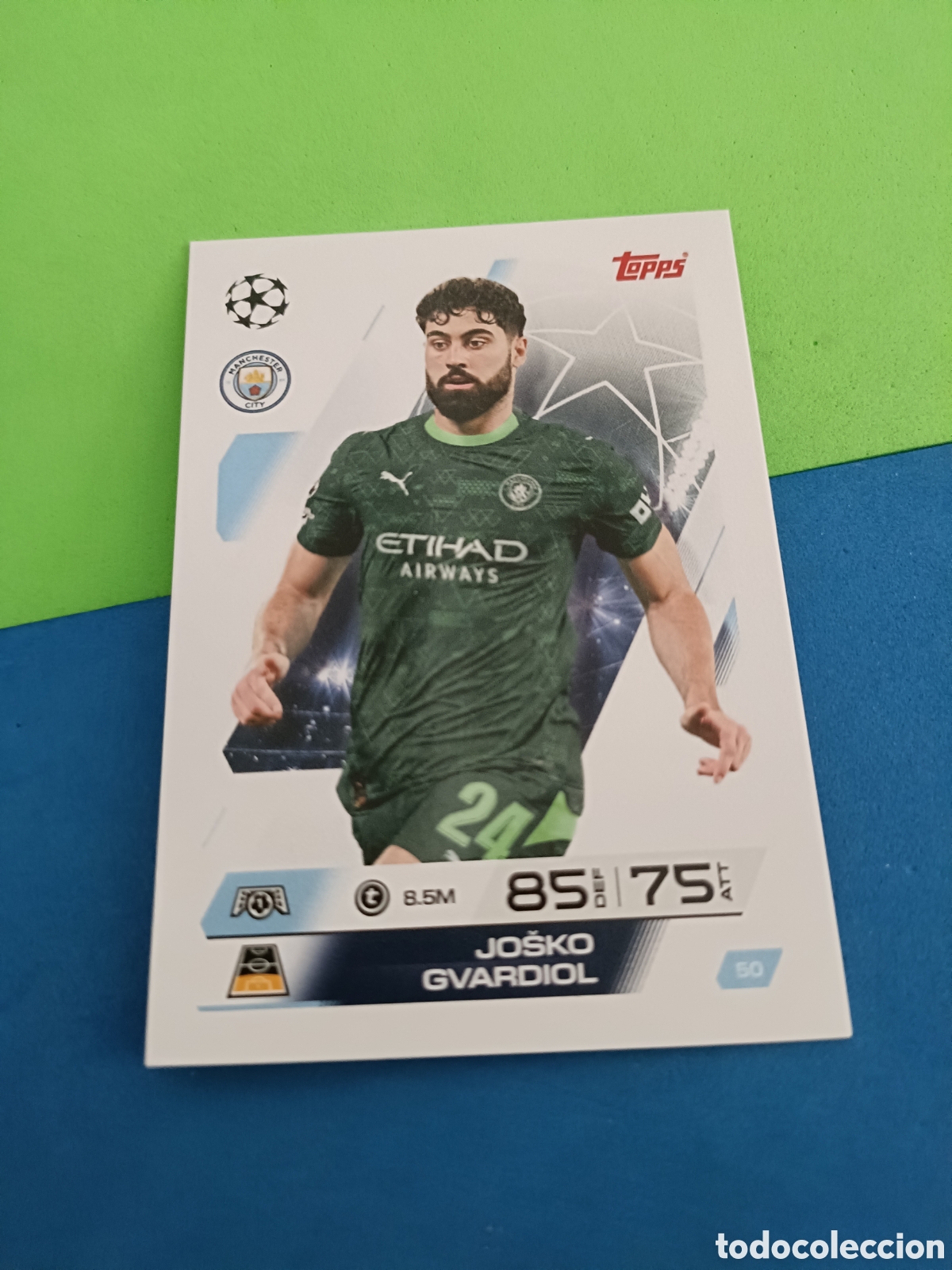 Cromos de F&uacute;tbol: Topps Match Attax 2025 2026 - 50 Gvardiol