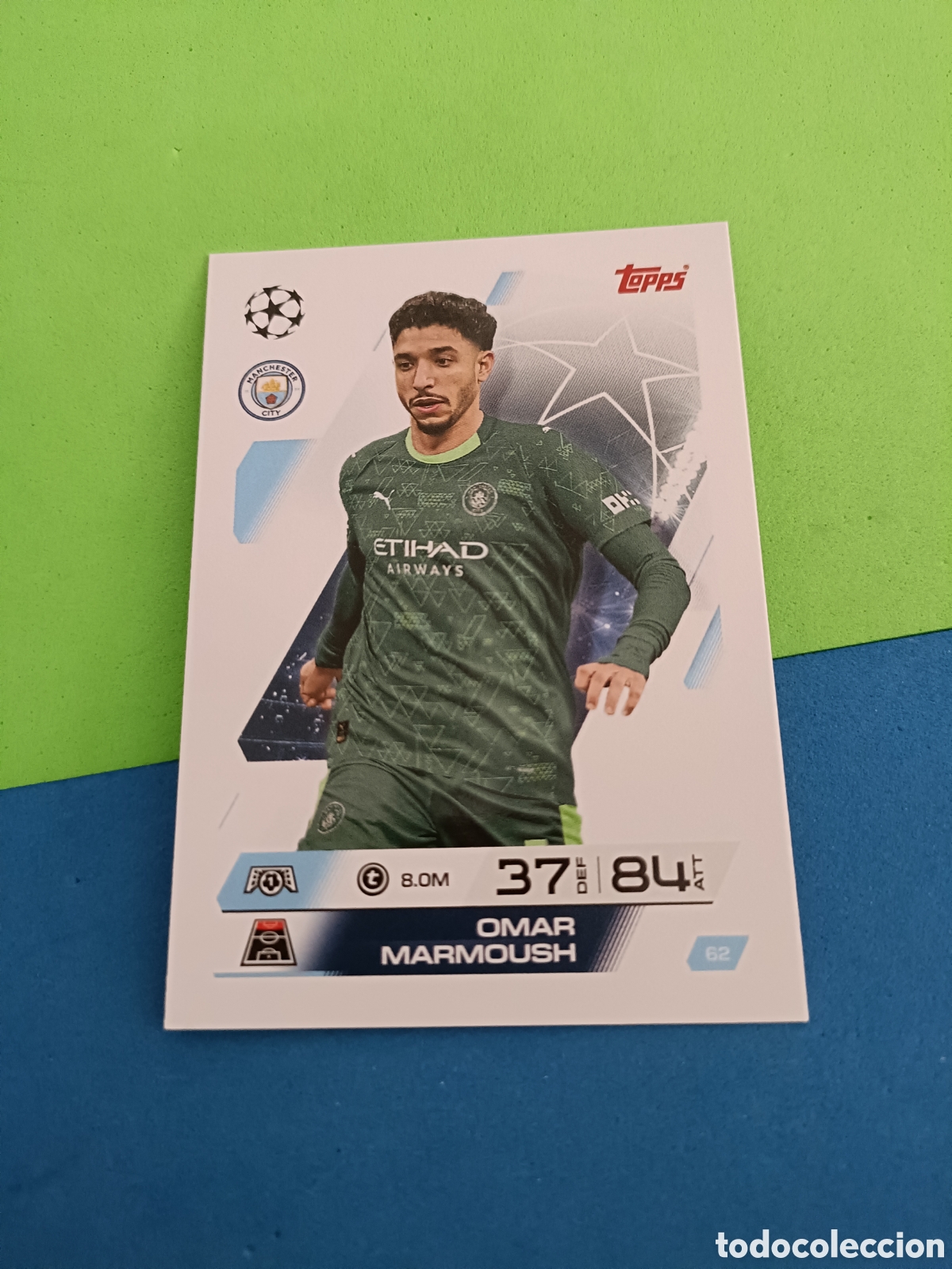 Cromos de F&uacute;tbol: Topps Match Attax 2025 2026 - 62 Marmoush