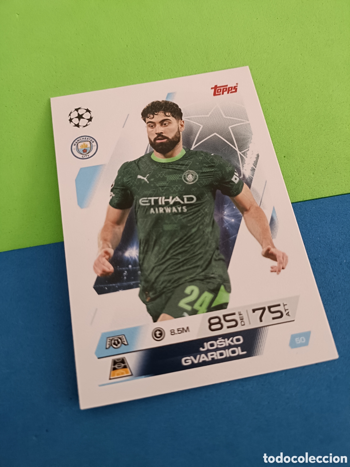 Cromos de F&uacute;tbol: Topps Match Attax 2025 2026 - 50 Gvardiol