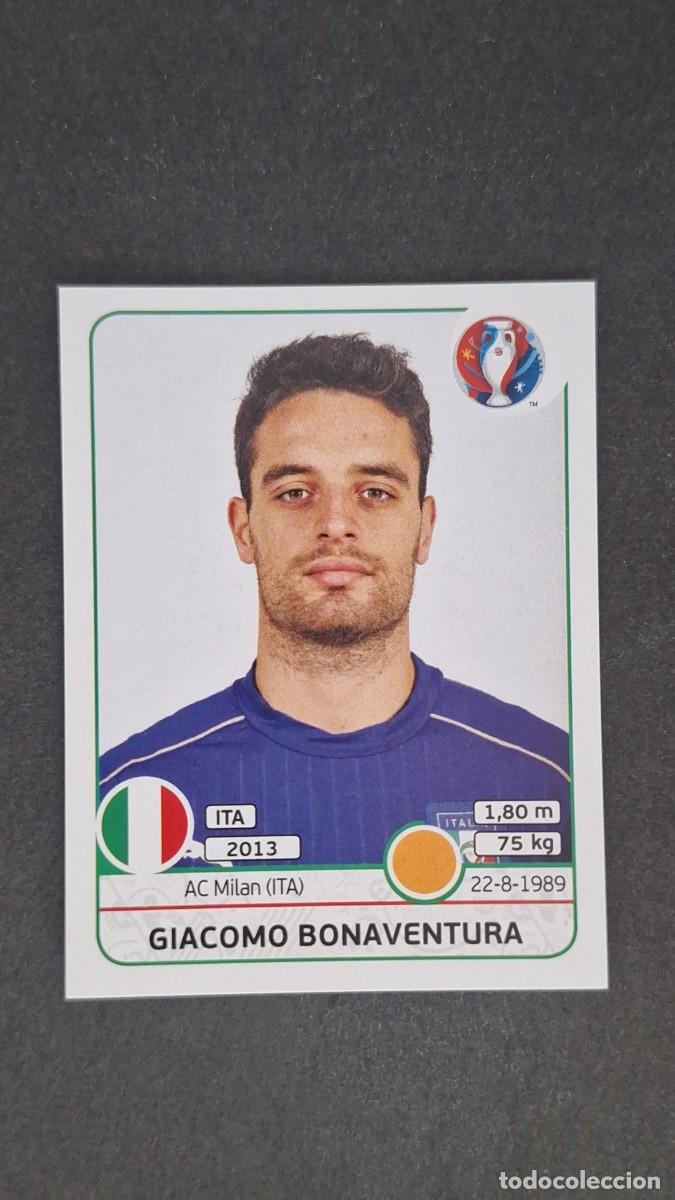 Cartes &agrave; collectionner de Football: L1 GIACOMO BONAVENTURA SELECCION ITALIA 510 EUROCOPA 2016 PANINI NUNCA PEGADO SIN PEGAR