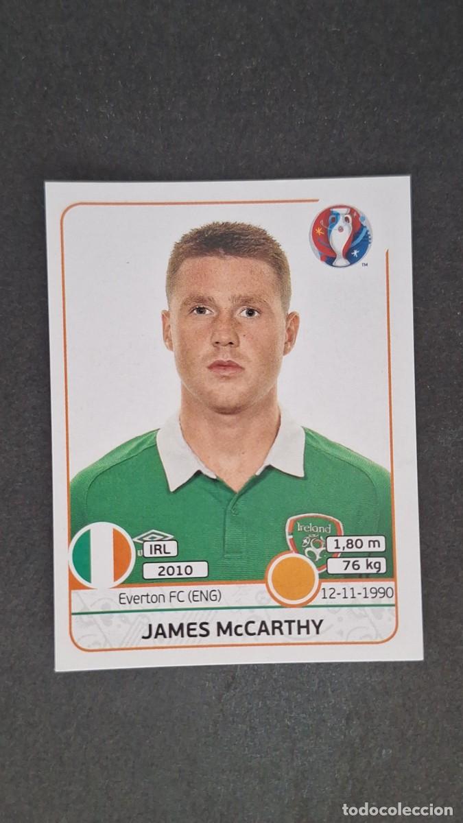 Cromos de Futebol: L1 JAMES McCARTHY SELECCION IRLANDA 527 EUROCOPA 2016 PANINI NUNCA PEGADO SIN PEGAR