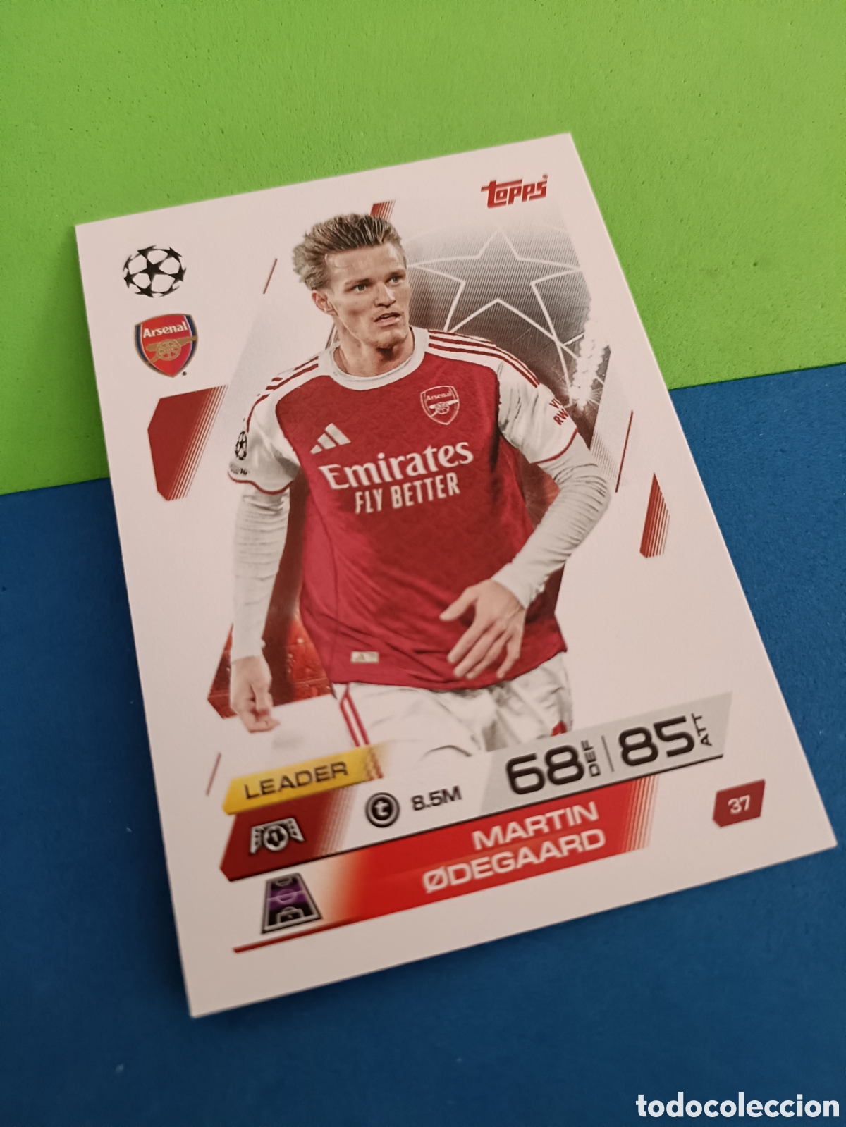 Fu&szlig;ball-Sticker: Topps Match Attax 2025 2026 - 37 &Oslash;degaard