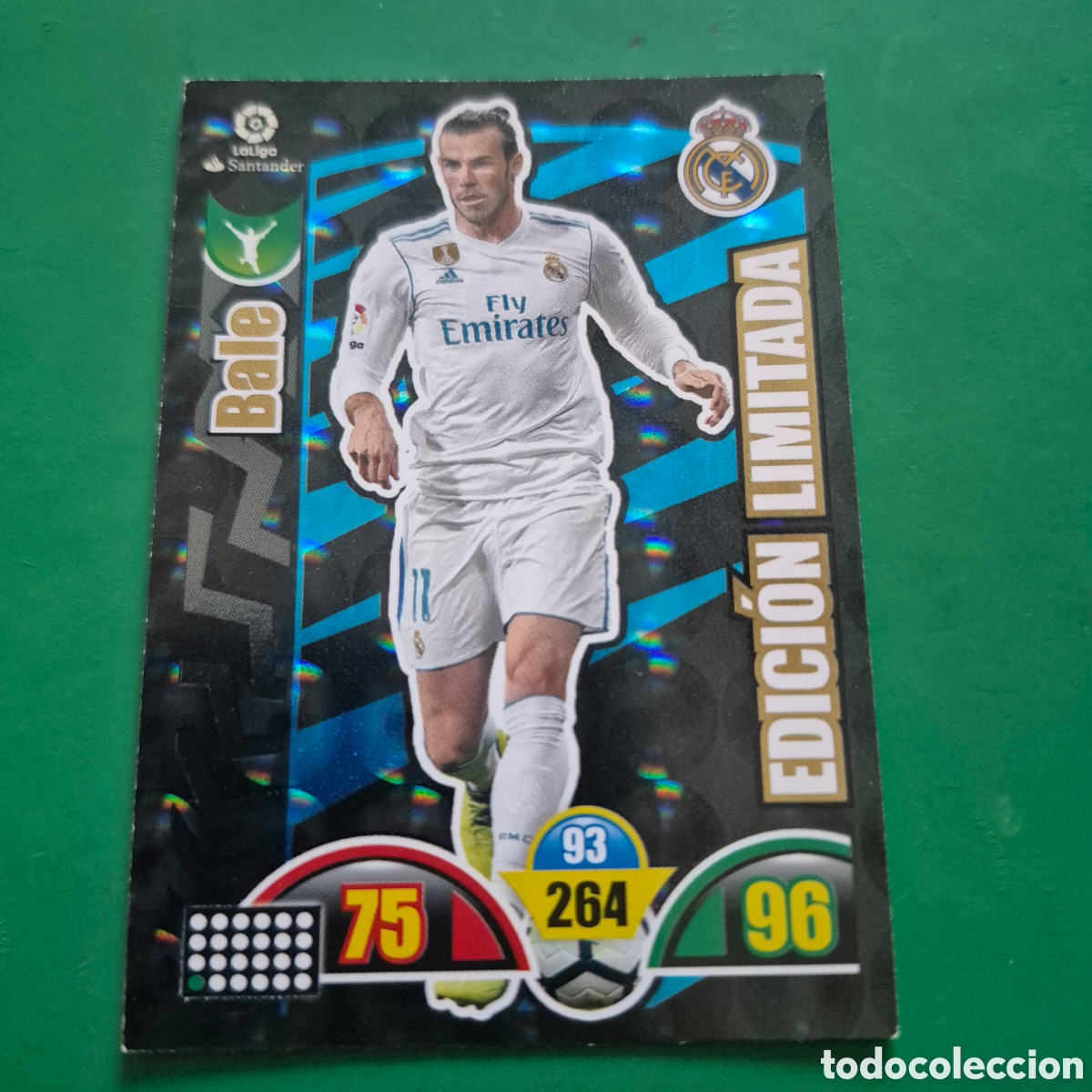 Cromos de F&uacute;tbol: BALE EDICION LIMITADA REAL MADRID ADRENALYN XL 2017 2018 PANINI 17 18
