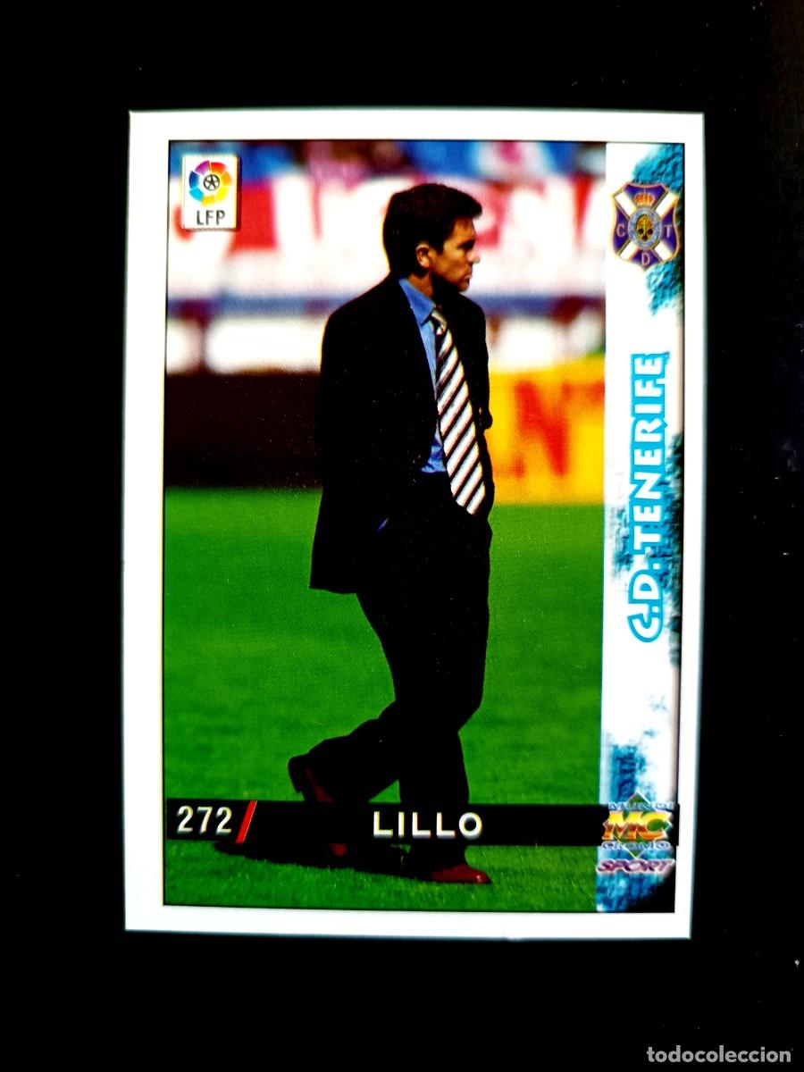 Cromos de Futebol: 272 JUANMA LILLO - C.D. TENERIFE - MUNDICROMO 98/99
