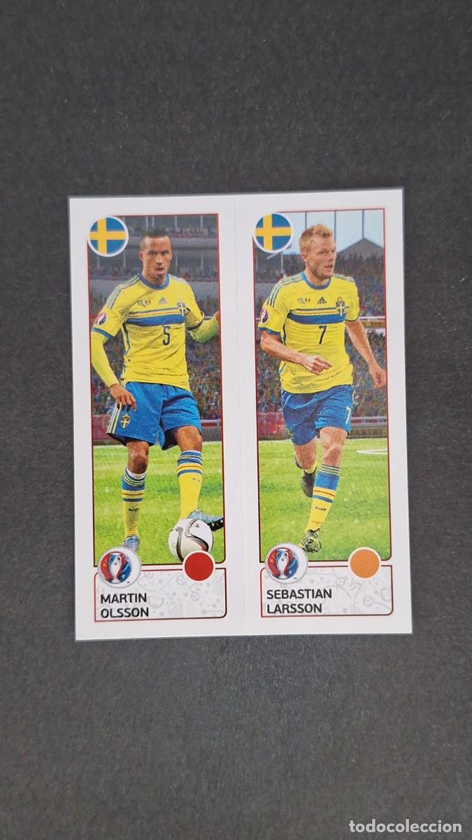 Cromos de Futebol: L1 OLSSON - LARSSON SELECCION SUECIA 546A 546B EUROCOPA 2016 PANINI NUNCA PEGADO SIN PEGAR
