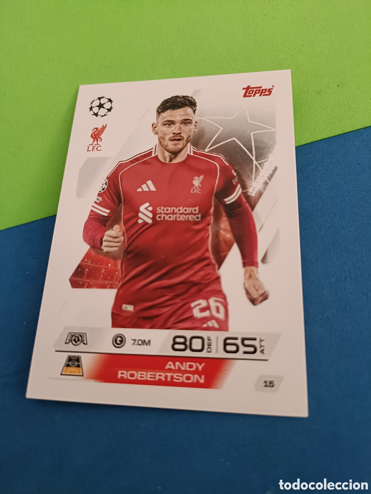 Cromos de F&uacute;tbol: Topps Match Attax 2025 2026 - 15 Robertson