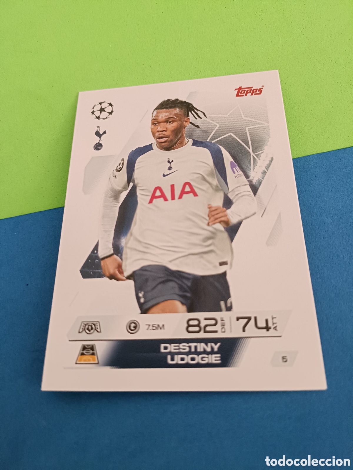 Cromos de F&uacute;tbol: Topps Match Attax 2025 2026 - 5 Udogie