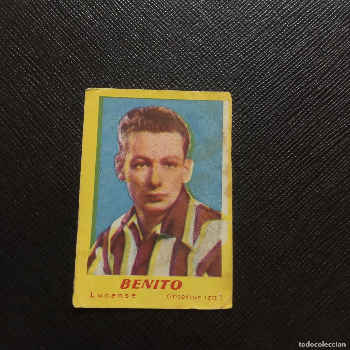 Cromos de F&uacute;tbol: BENITO LUCENSE BRUGUERA 1950 1951 CROMO FUTBOL 50 51 LIGA - DESPEGADO - A197 PG532