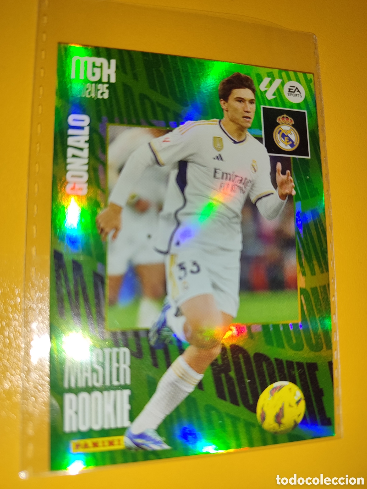 Cromos de F&uacute;tbol: Gonzalo M&aacute;ster Rookie Megacraks 24/25
