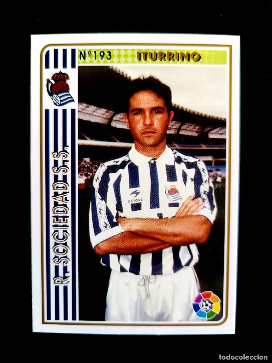 Cromos de F&uacute;tbol: 193 ITURRINO - REAL SOCIEDAD - MUNDICROMO 94/95