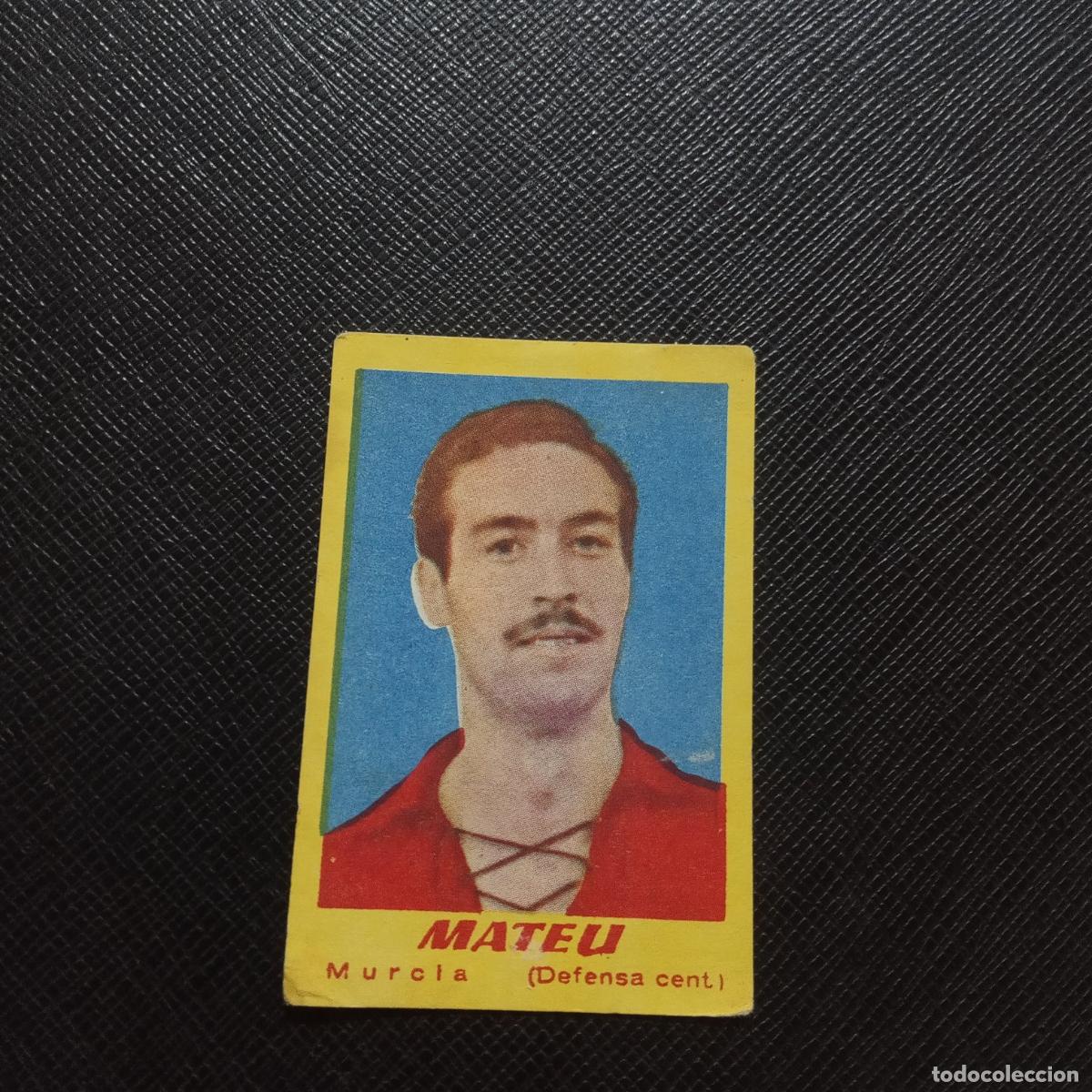 Cromos de F&uacute;tbol: MATEU MURCIA BRUGUERA 1950 1951 CROMO FUTBOL 50 51 LIGA - DESPEGADO - A196 PG6
