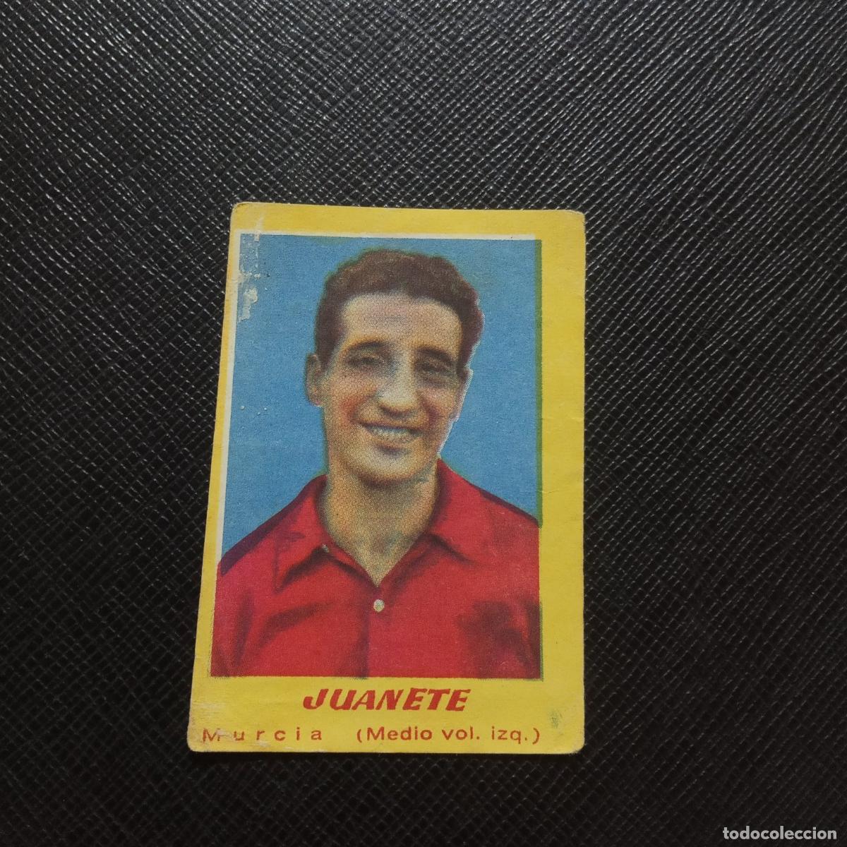 Cromos de Futebol: JUANETE MURCIA BRUGUERA 1950 1951 CROMO FUTBOL 50 51 LIGA - DESPEGADO - A196 PG6