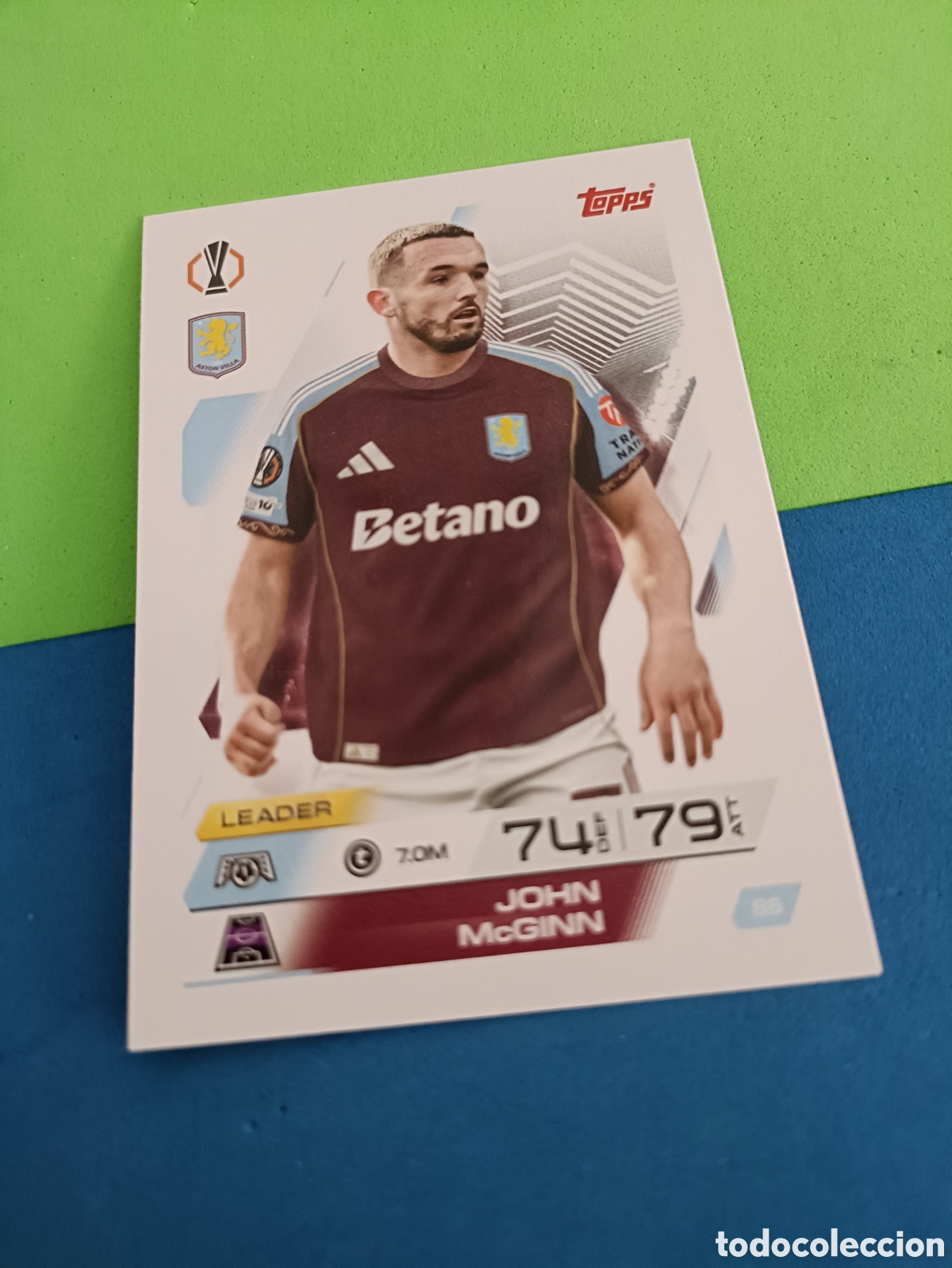 Cromos de F&uacute;tbol: Topps Match Attax 2025 2026 - 86 Mcgginn