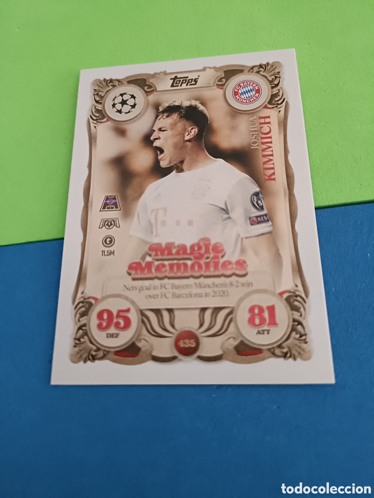 Cromos de F&uacute;tbol: Topps Match Attax 2025 2026 - Magic Memories 435 Kimmich