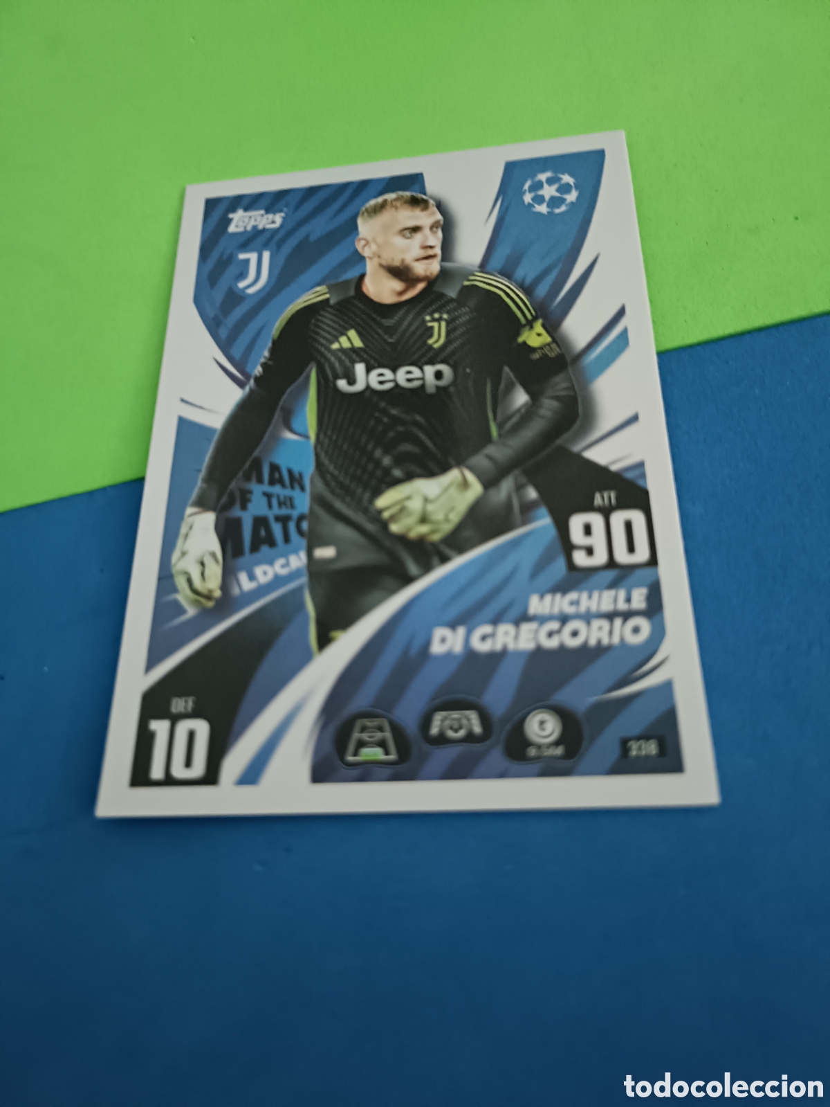 Cartes &agrave; collectionner de Football: Topps Match Attax 2025 2026 - Man of the match 338 Di Gregorio