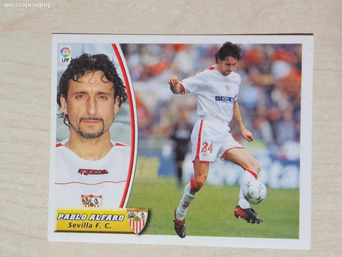 Cromos de F&uacute;tbol: CROMO PABLO ALFARO - ESTE 2003 04 - 03 04 - CROMO SIN PEGAR - SEVILLA