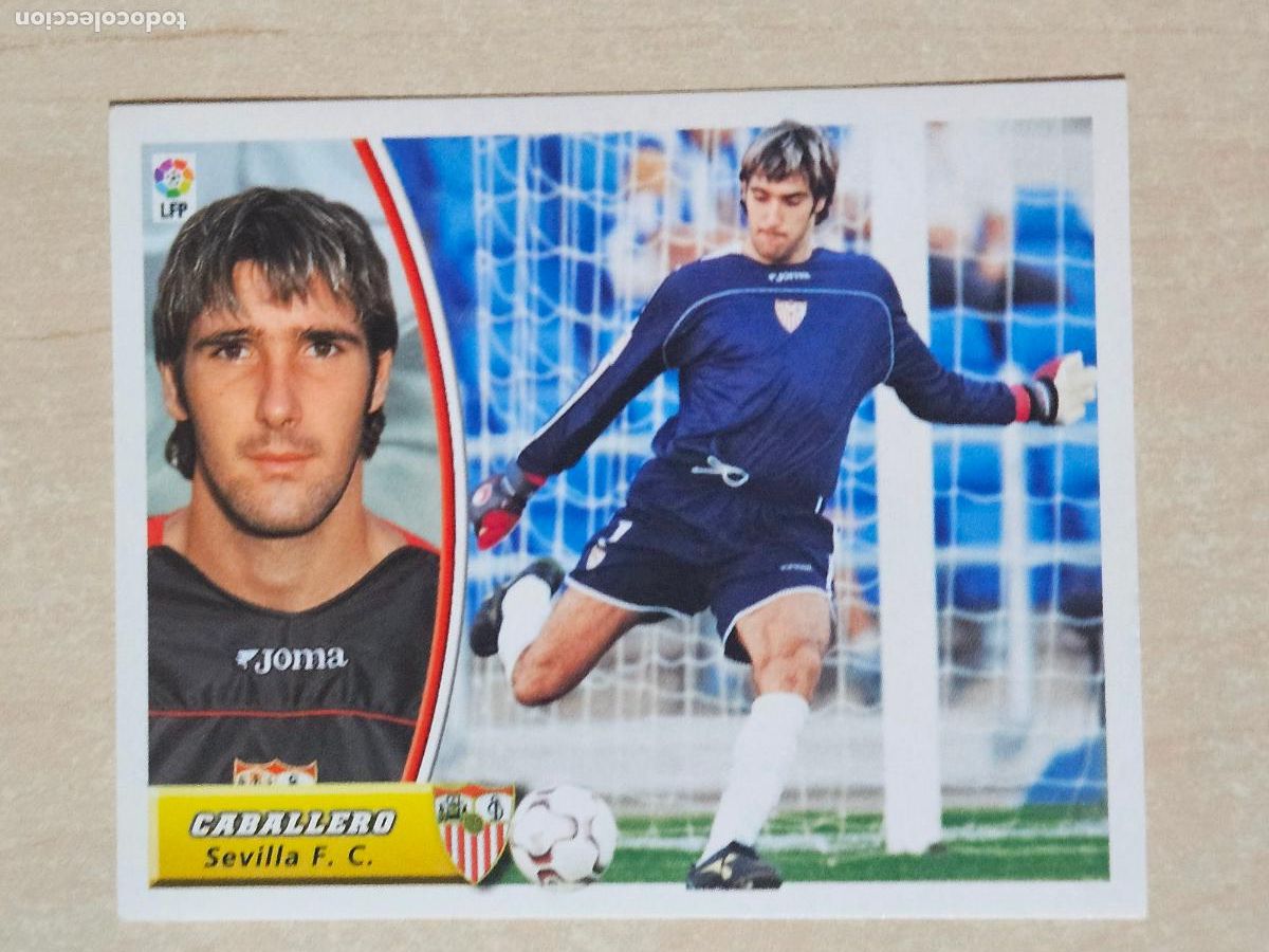 Cromos de F&uacute;tbol: CROMO CABALLERO - ESTE 2003 04 - 03 04 - CROMO SIN PEGAR - SEVILLA