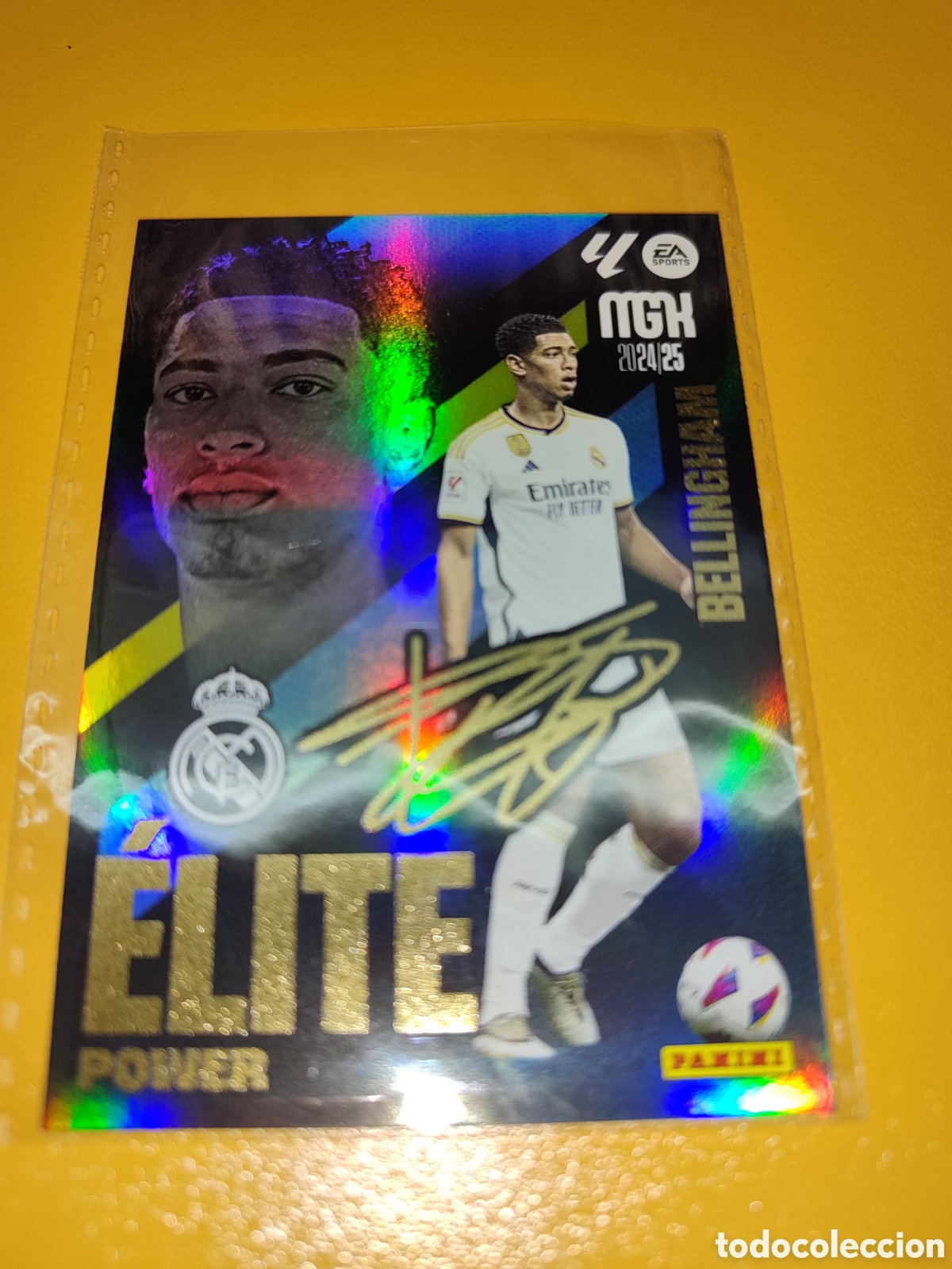 Football Stickers: Bellingham &Eacute;lite Power firmado MGK 24/25