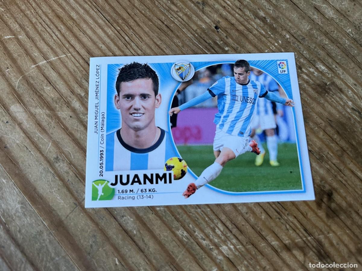Figurine di Calcio: CROMO SIN PEGAR NUNCA PEGADO ALBUM LIGA ESTE 14 15 2014 2015 MALAGA # 18 JUANMI