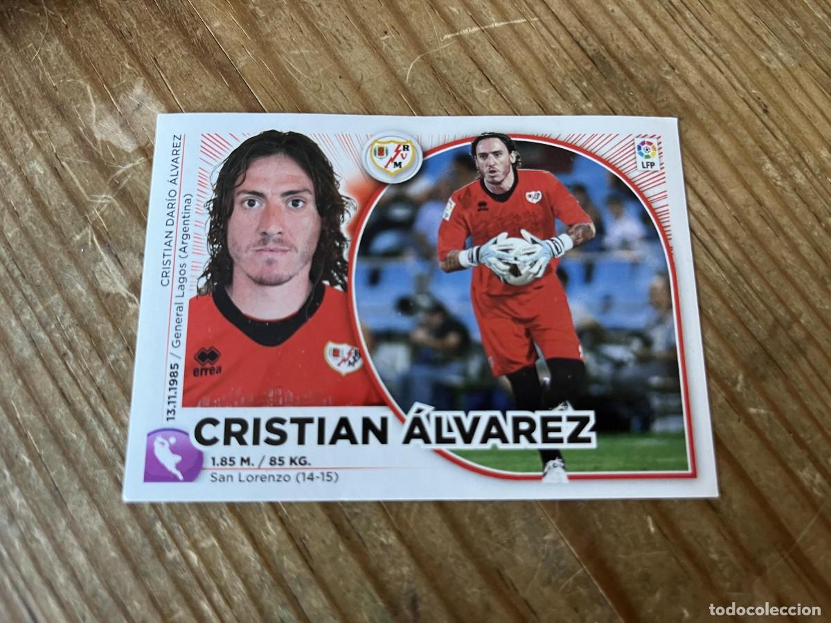 Cromos de F&uacute;tbol: CROMO SIN PEGAR NUNCA PEGADO ALBUM LIGA ESTE 14 15 2014 2015 RAYO VALLECANO # 1 CRISTIAN ALVAREZ