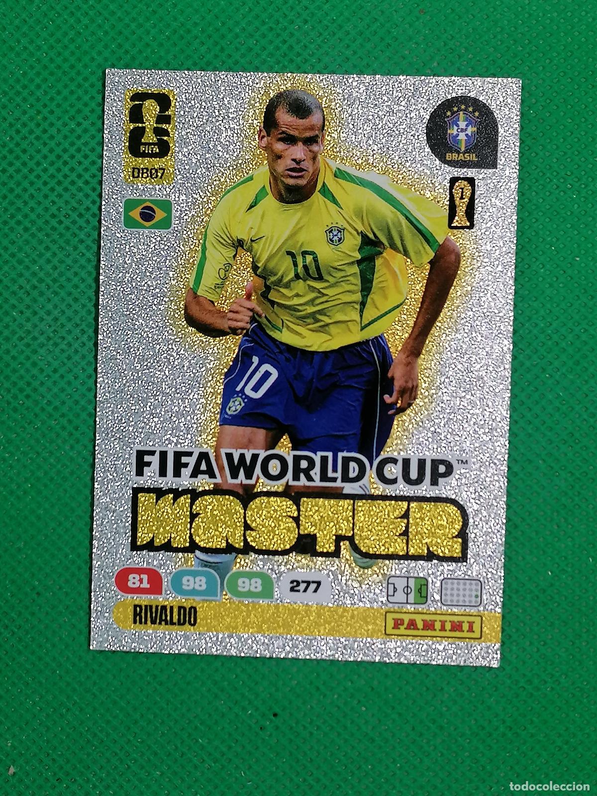 Cromos de F&uacute;tbol: DB 7 DB7 RIVALDO BRASIL MASTER ⚽ PANINI ADRENALYN FIFA WORLD CUP 26 2026 ⚽