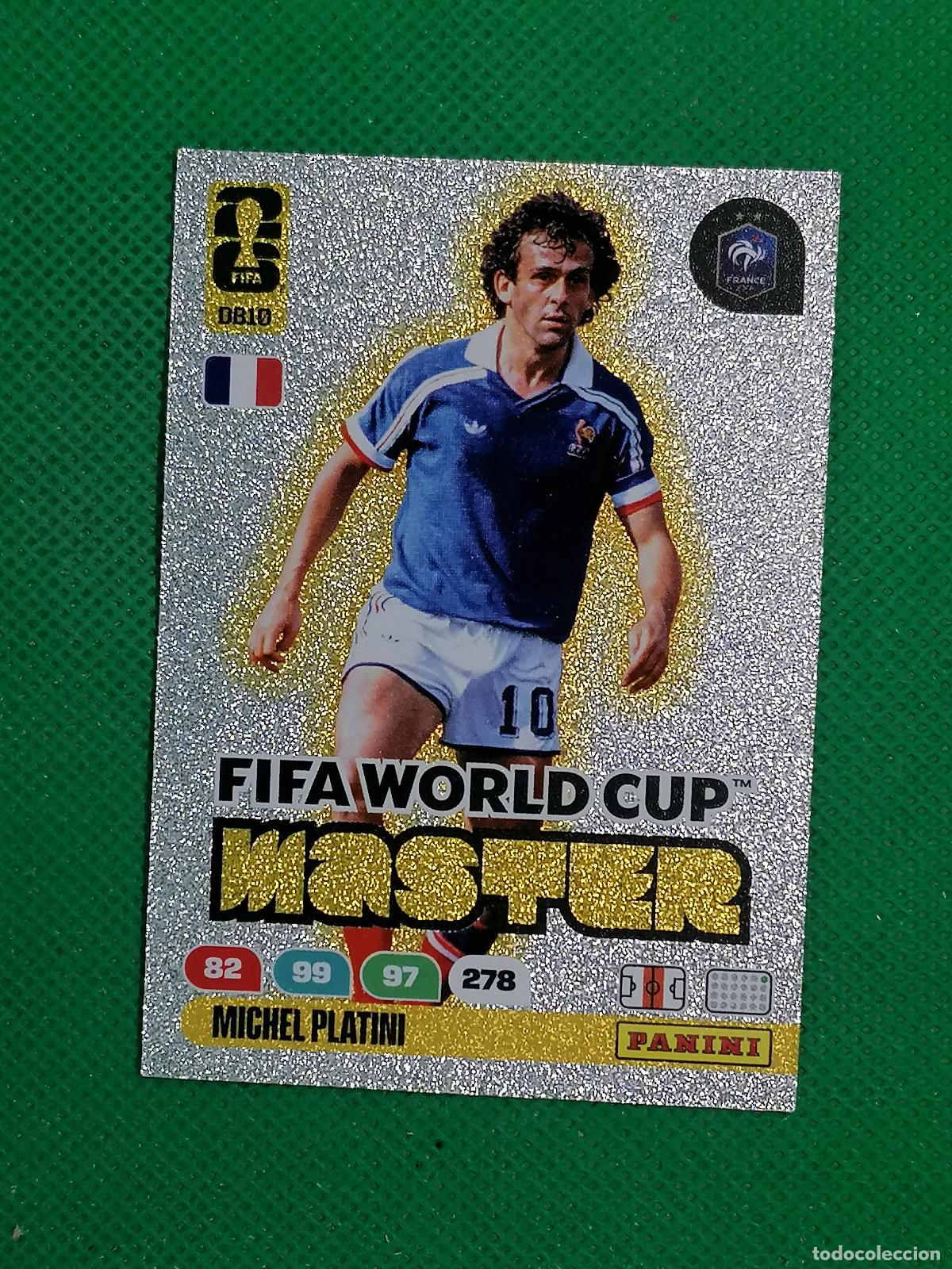 Cromos de F&uacute;tbol: DB 10 DB10 MICHEL PLATINI FRANCIA MASTER ⚽ PANINI ADRENALYN FIFA WORLD CUP 26 2026 ⚽