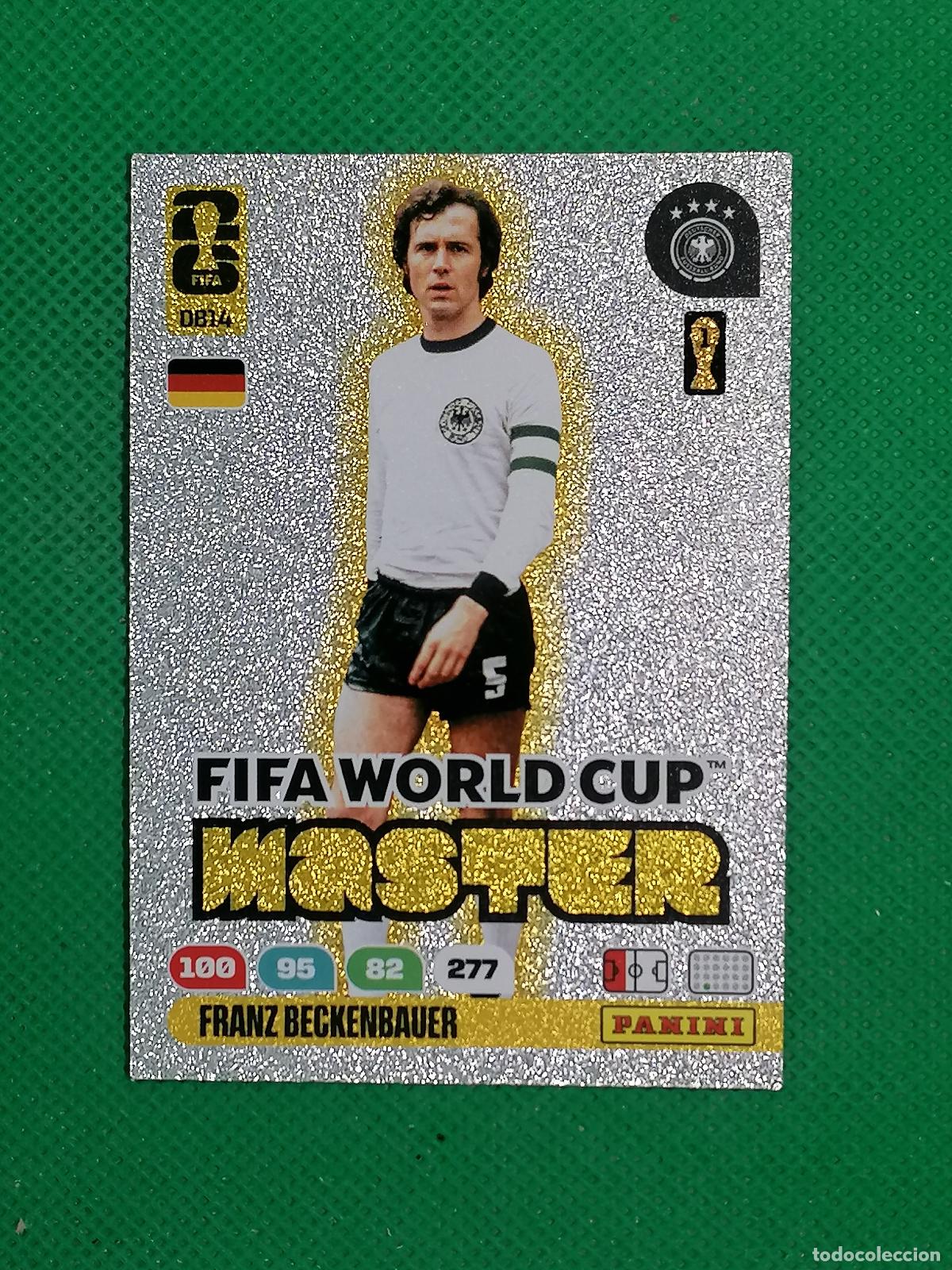 Cromos de F&uacute;tbol: DB 14 DB14 FRANZ BECKENBAUER ALEMANIA MASTER ⚽ PANINI ADRENALYN FIFA WORLD CUP 26 2026 ⚽
