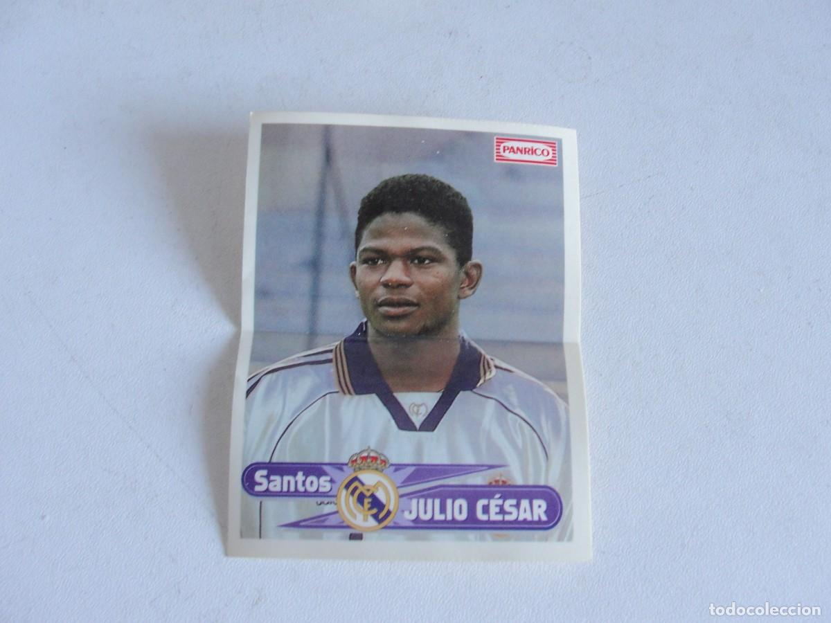 Cromos de F&uacute;tbol: CROMO PANRICO LIGA 1999 2000 REAL MADRID / JULIO CESAR SANTOS - SIN PEGAR