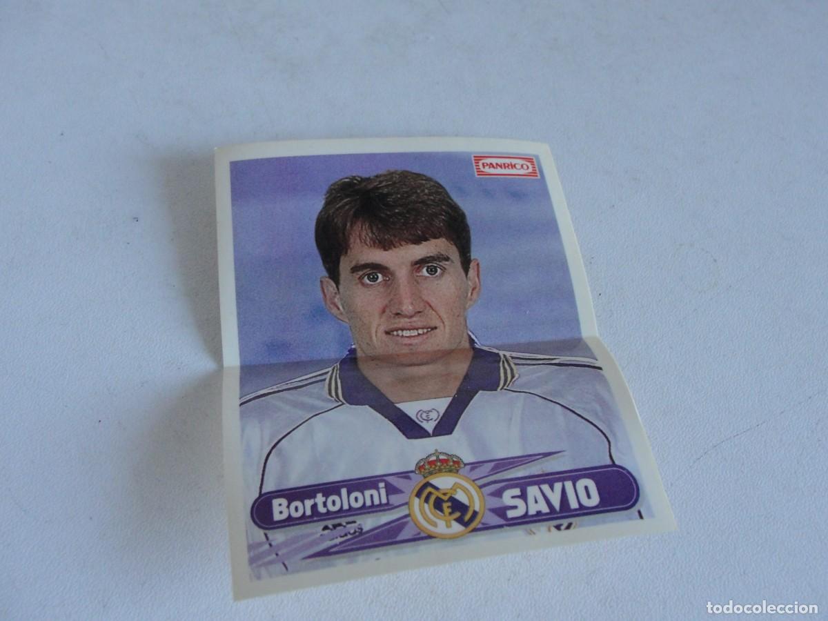 Cromos de F&uacute;tbol: CROMO FUTBOL PANRICO LIGA 1999 2000 / REAL MADRID - SAVIO BORTOLINI - SIN PEGAR