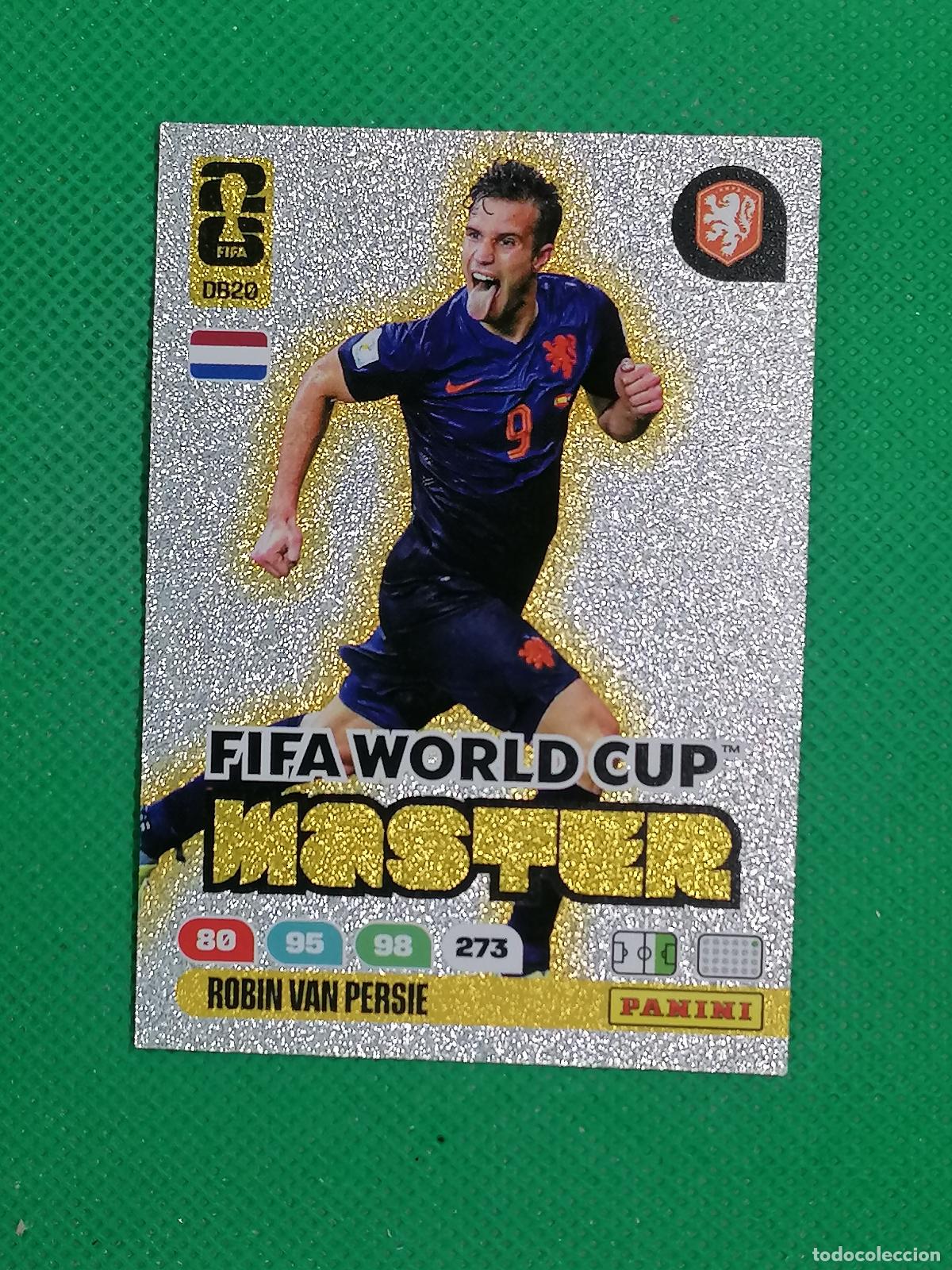 Cromos de F&uacute;tbol: DB 20 DB20 ROBIN VAN PERSIE PAISES BAJOS MASTER ⚽ PANINI ADRENALYN FIFA WORLD CUP 26 2026 ⚽