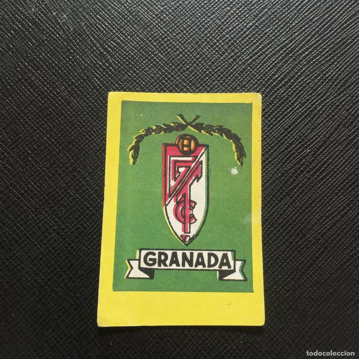 Cromos de F&uacute;tbol: ESCUDO GRANADA BRUGUERA 1950 1951 CROMO FUTBOL 50 51 LIGA - DESPEGAGO - A196 PG24