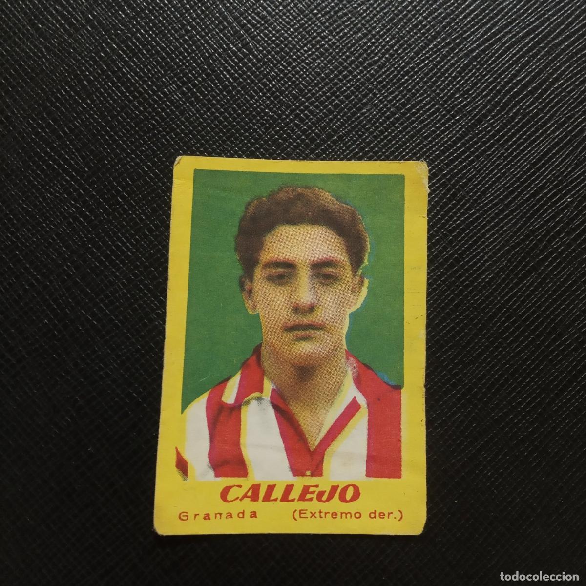 Cromos de F&uacute;tbol: CALLEJO GRANADA BRUGUERA 1950 1951 CROMO FUTBOL 50 51 LIGA - DESPEGAGO - A196 PG24