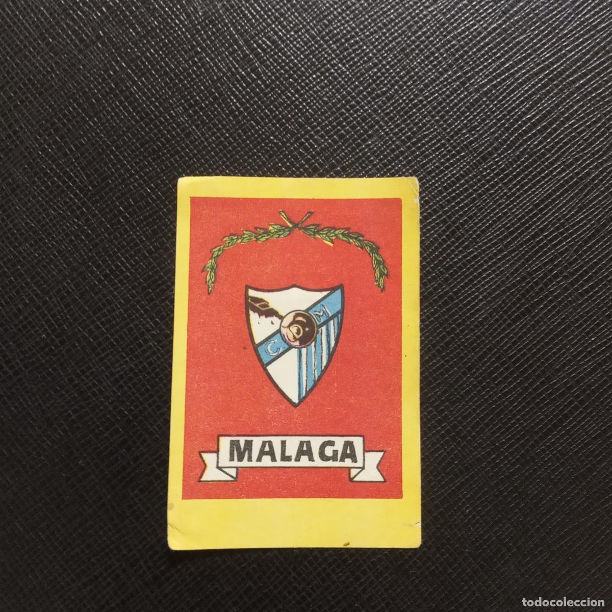Cromos de Futebol: ESCUDO MALAGA BRUGUERA 1950 1951 CROMO FUTBOL 50 51 LIGA - DESPEGAGO - A196 PG31