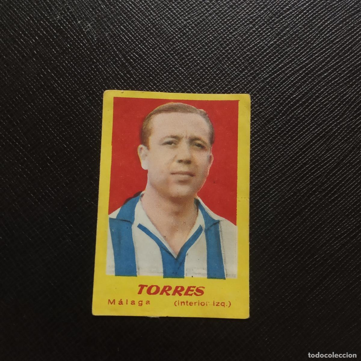 Cromos de Futebol: TORRES MALAGA BRUGUERA 1950 1951 CROMO FUTBOL 50 51 LIGA - DESPEGAGO - A196 PG31