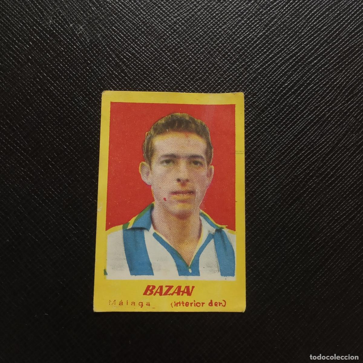 Cromos de Futebol: BAZAN MALAGA BRUGUERA 1950 1951 CROMO FUTBOL 50 51 LIGA - DESPEGAGO - A196 PG32