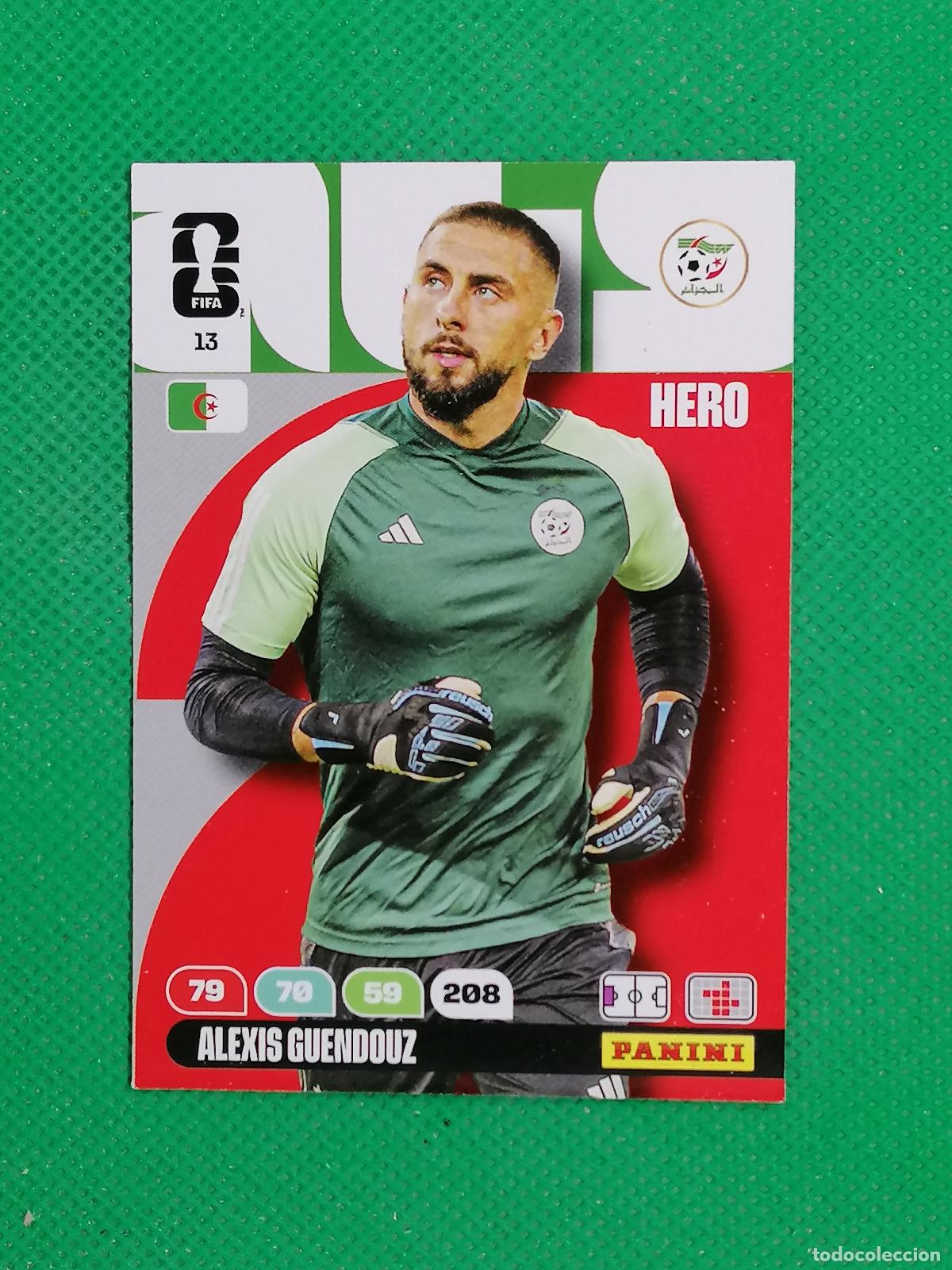 Cromos de F&uacute;tbol: 13 ALEXIS GUENDOUZ ARGELIA ⚽ PANINI ADRENALYN FIFA WORLD CUP 26 2026 ⚽