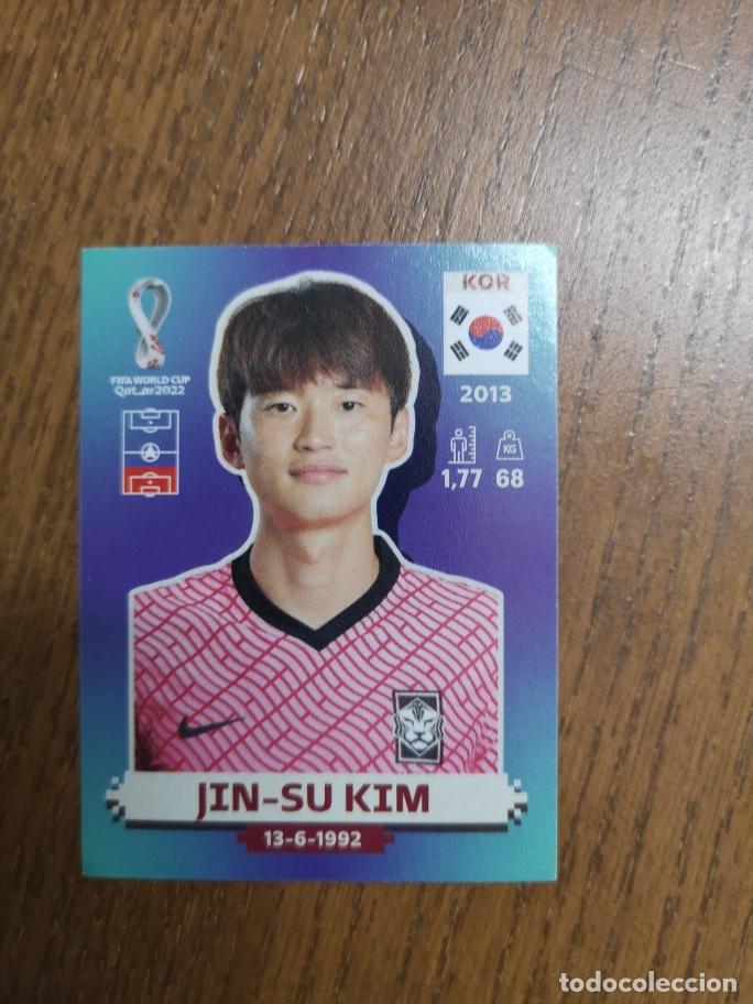 Cromos de F&uacute;tbol: KOR20 JIN-SU KIM QATAR 2022
