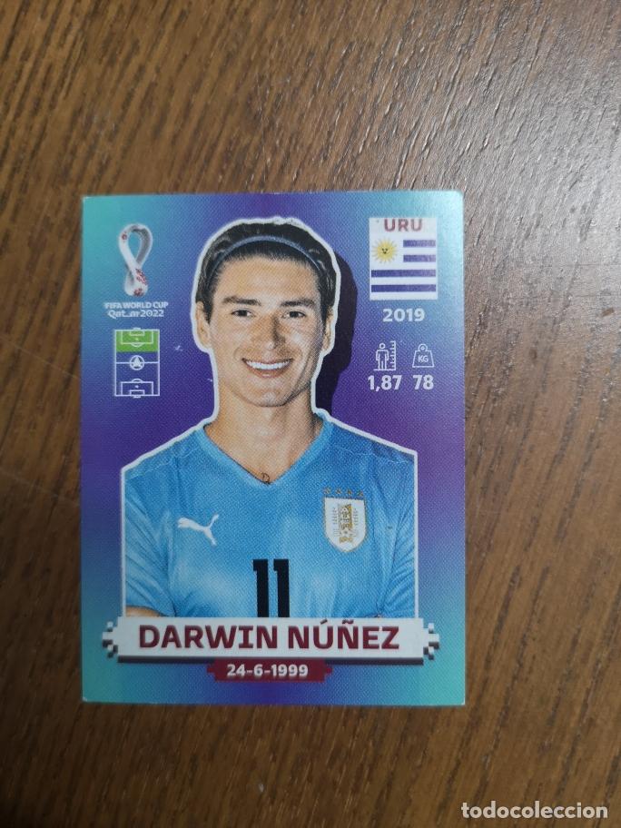 Cromos de F&uacute;tbol: URU18 DARWIN NU&Ntilde;EZ, QATAR 2022