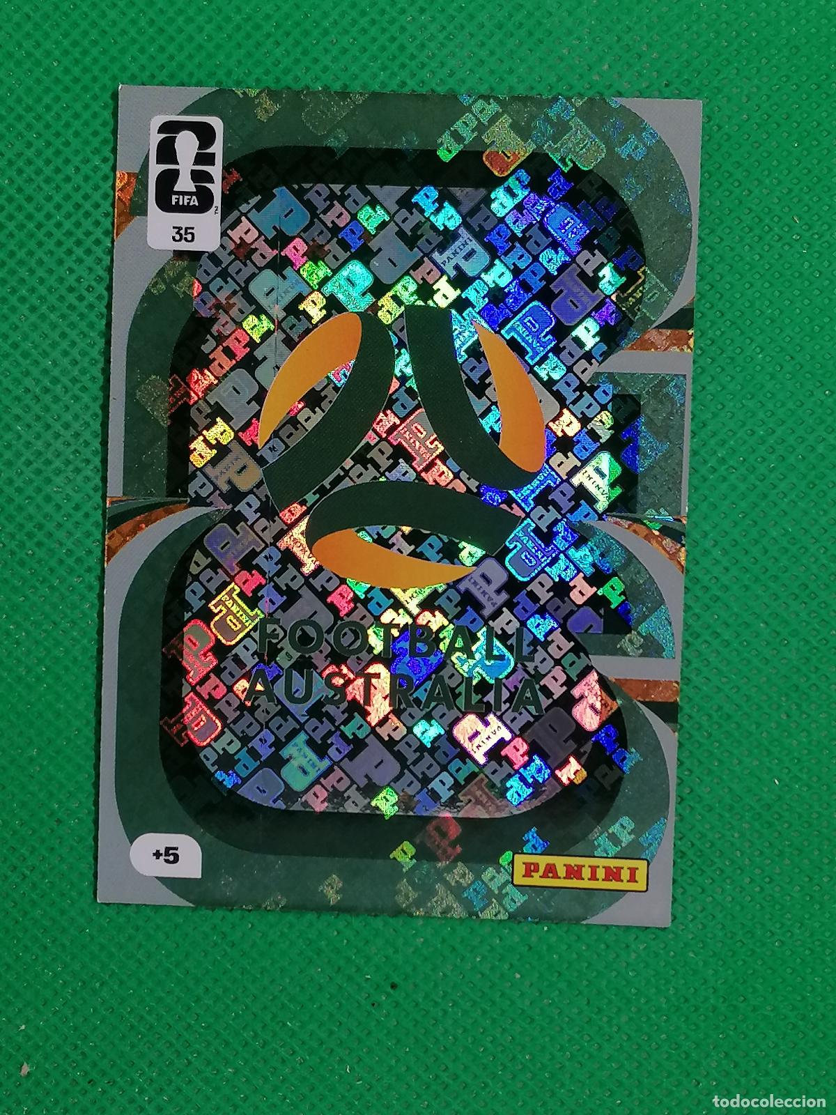 Cartes &agrave; collectionner de Football: 35 ESCUDO AUSTRALIA TEAM CREST ⚽ PANINI ADRENALYN FIFA WORLD CUP 26 2026 ⚽