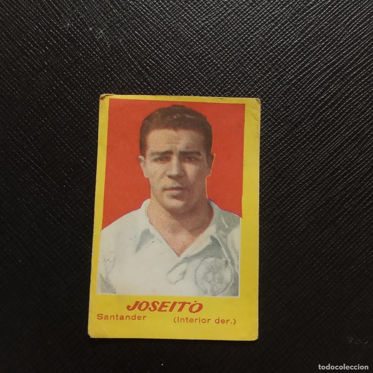 Cromos de Futebol: JOSEITO RACING SANTANDER BRUGUERA 1950 1951 CROMO FUTBOL 50 51 LIGA - DESPEGAGO - A196 PG39