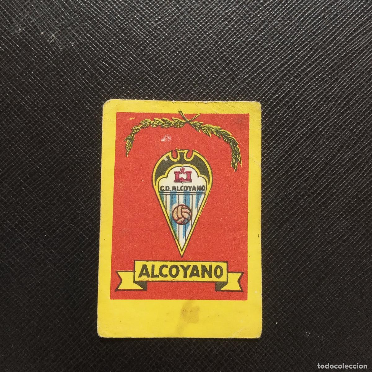 Cromos de Futebol: ESCUDO ALCOYANO BRUGUERA 1950 1951 CROMO FUTBOL 50 51 LIGA - DESPEGAGO - A196 PG44