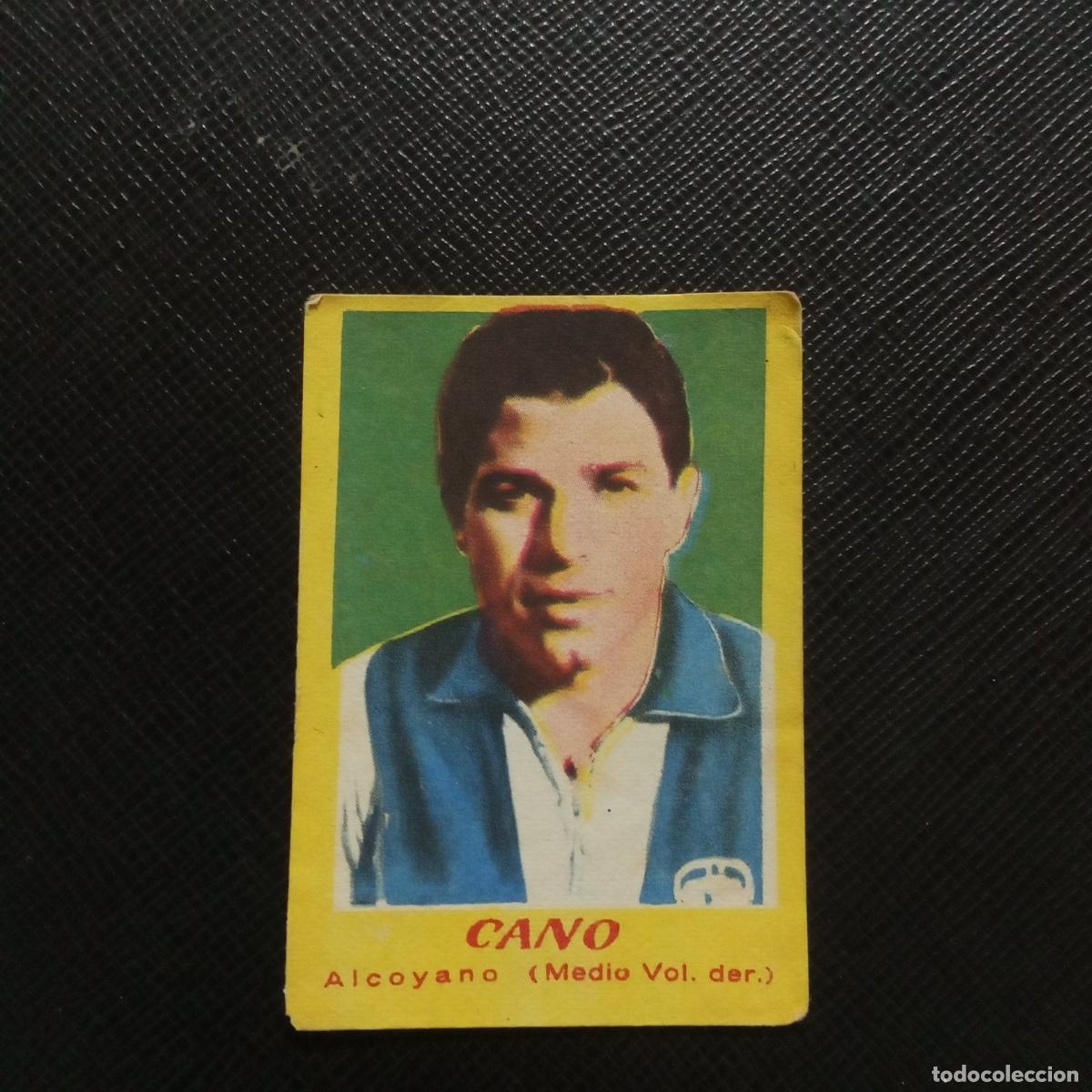 Cromos de F&uacute;tbol: CANO ALCOYANO BRUGUERA 1950 1951 CROMO FUTBOL 50 51 LIGA - DESPEGAGO - A196 PG44