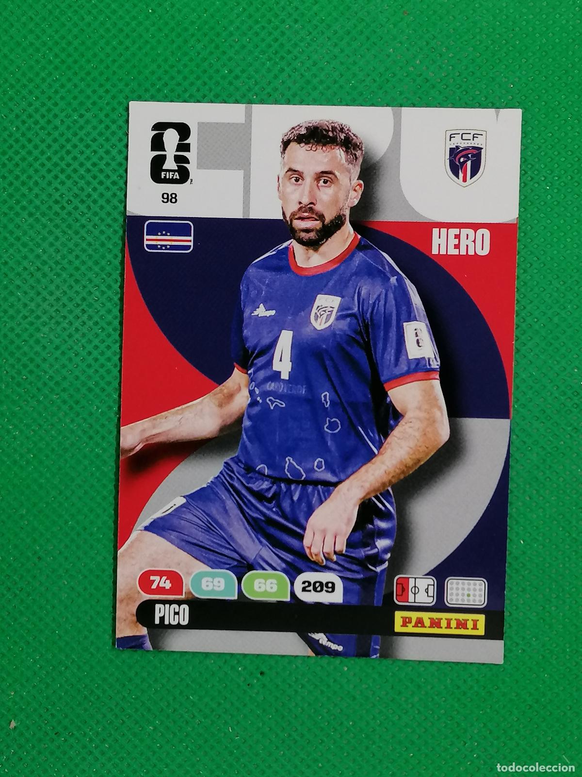Fu&szlig;ball-Sticker: 98 PICO CABO VERDE HERO ⚽ PANINI ADRENALYN FIFA WORLD CUP 26 2026 ⚽