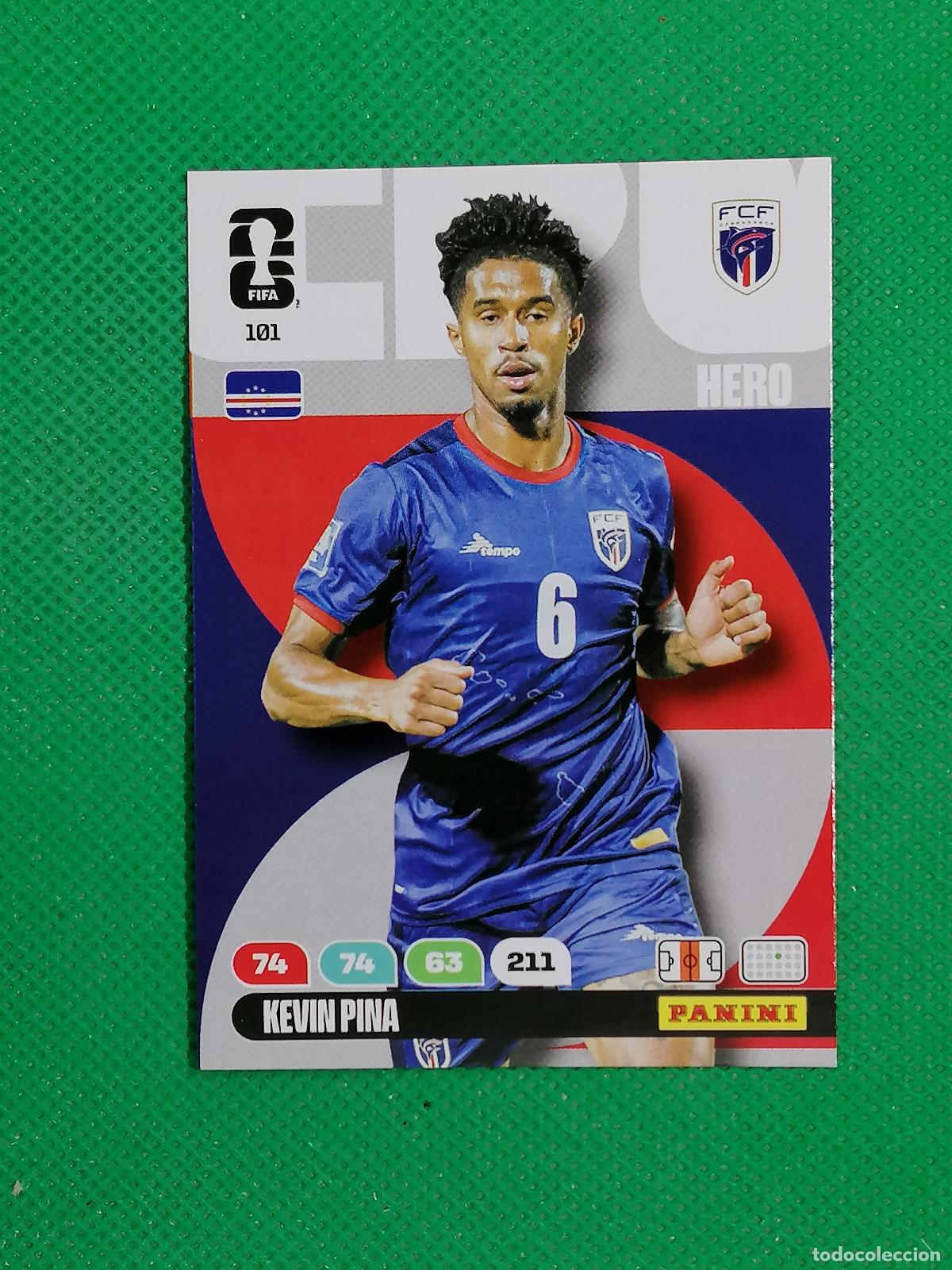 Figurine di Calcio: 101 KEVIN PINA CABO VERDE HERO ⚽ PANINI ADRENALYN FIFA WORLD CUP 26 2026 ⚽