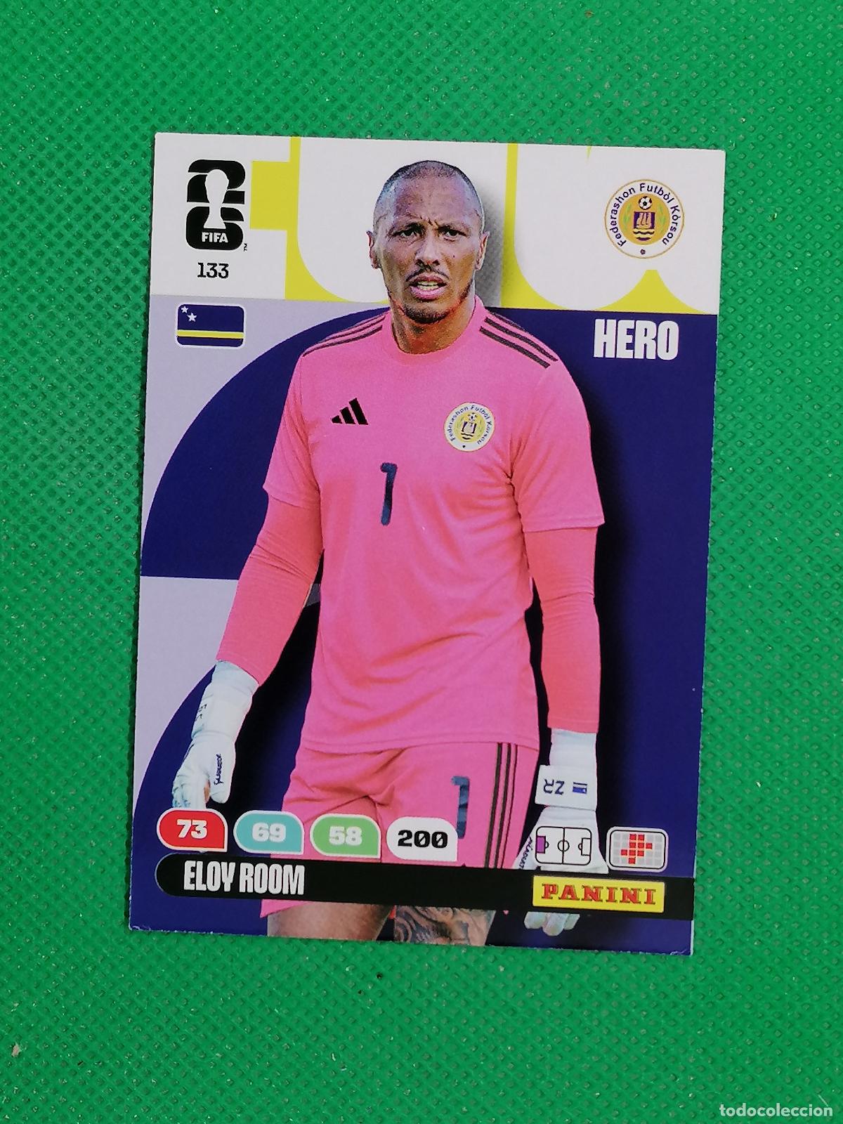 Fu&szlig;ball-Sticker: 133 ELOY ROOM CURACAO HERO ⚽ PANINI ADRENALYN FIFA WORLD CUP 26 2026 ⚽