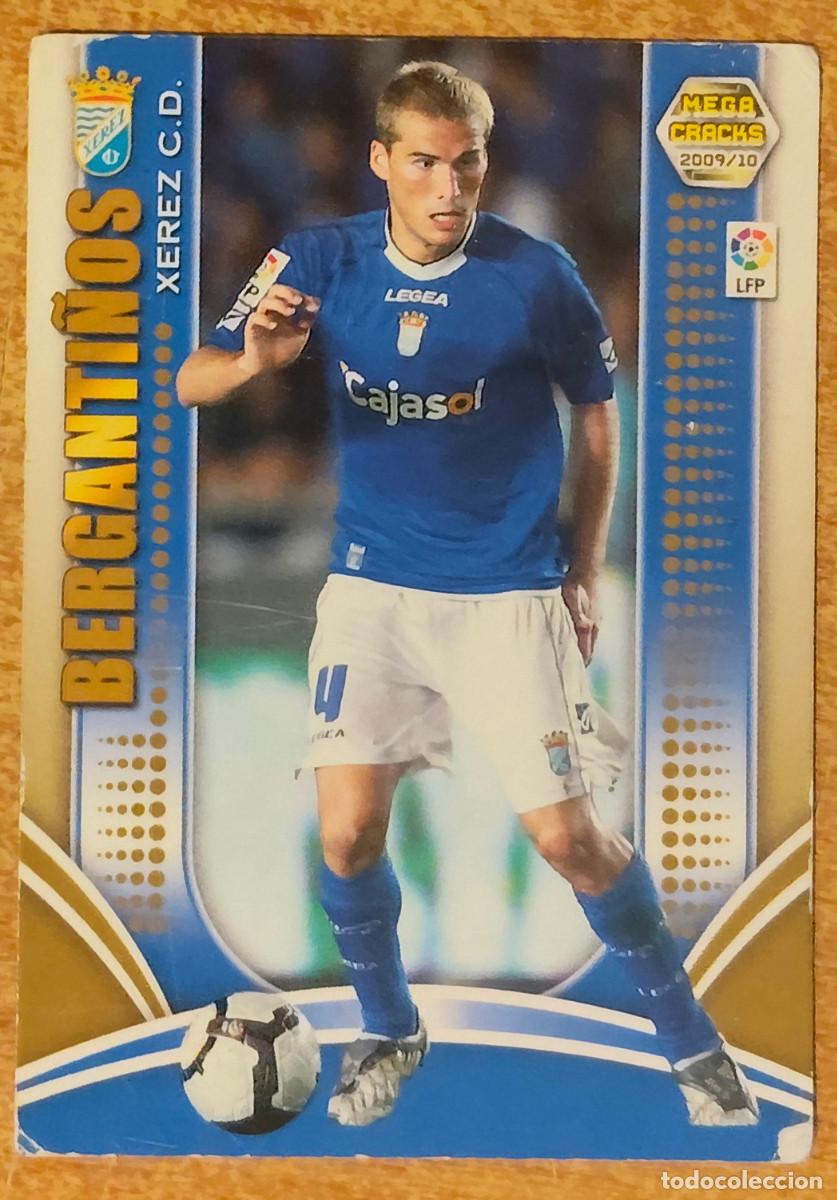 Cromos de F&uacute;tbol: MEGACRACKS 2009-10 N&ordm; 333 BERGANTI&Ntilde;OS - XEREZ CD