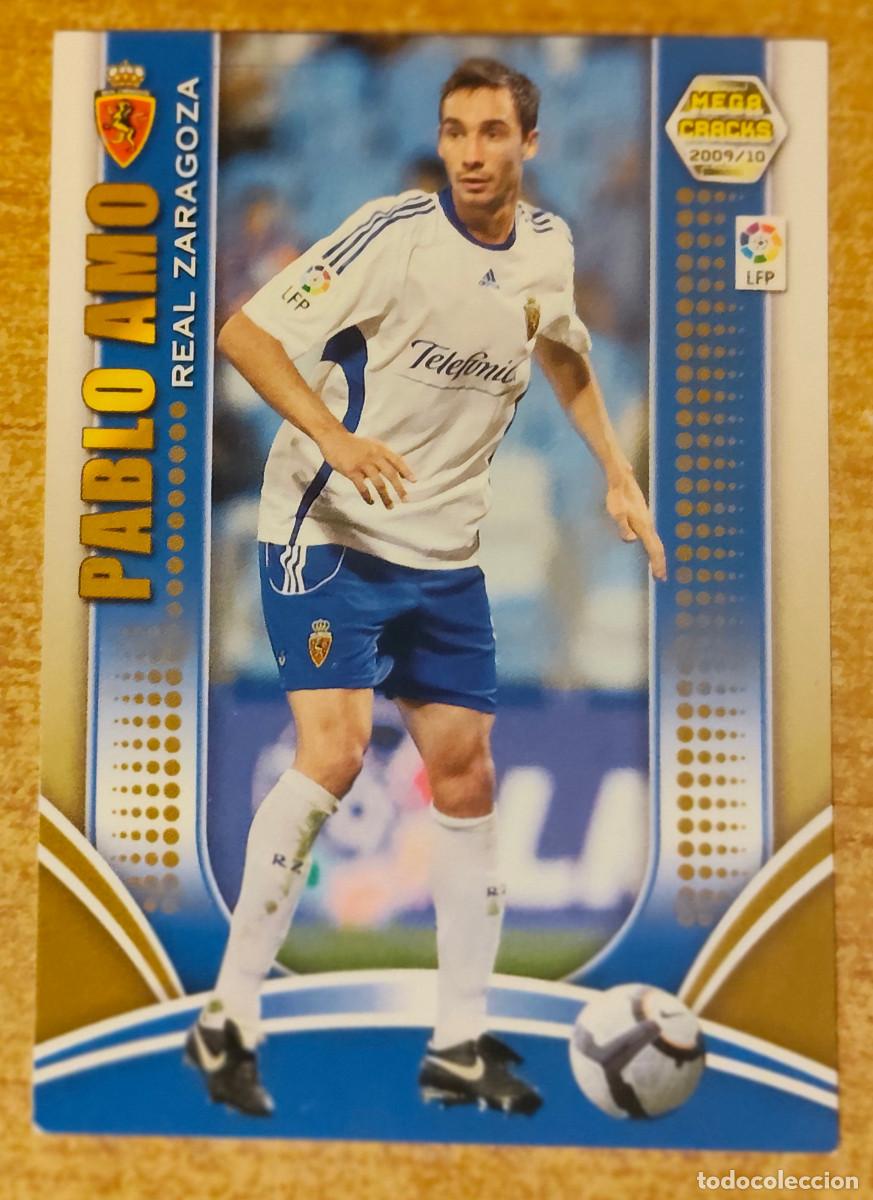 Cromos de F&uacute;tbol: MEGACRACKS 2009-10 N&ordm; 347 PABLO AMO - REAL ZARAGOZA