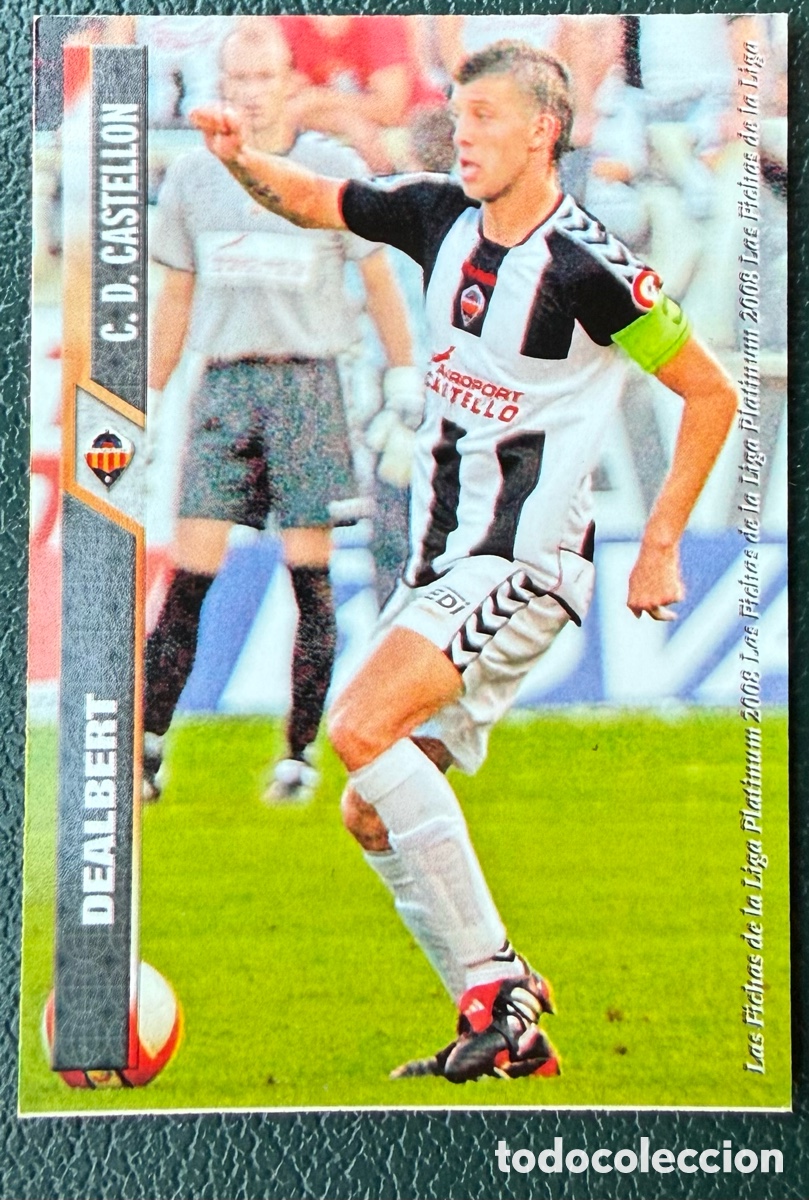 Cromos de F&uacute;tbol: 1002 DEALBERT CD CASTELLON FICHAS ALBUM MUNDICROMO 2007 2008 07 08